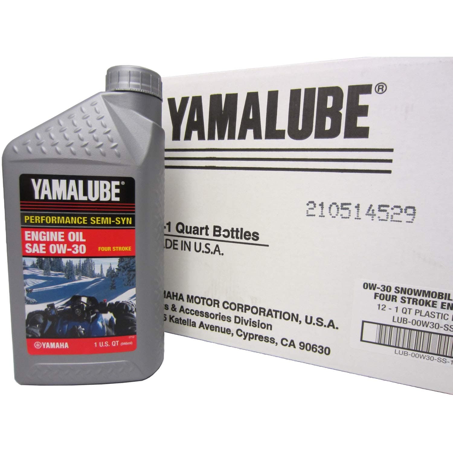 Yamalube-0W30 Smb Semi-Synthetic Quart