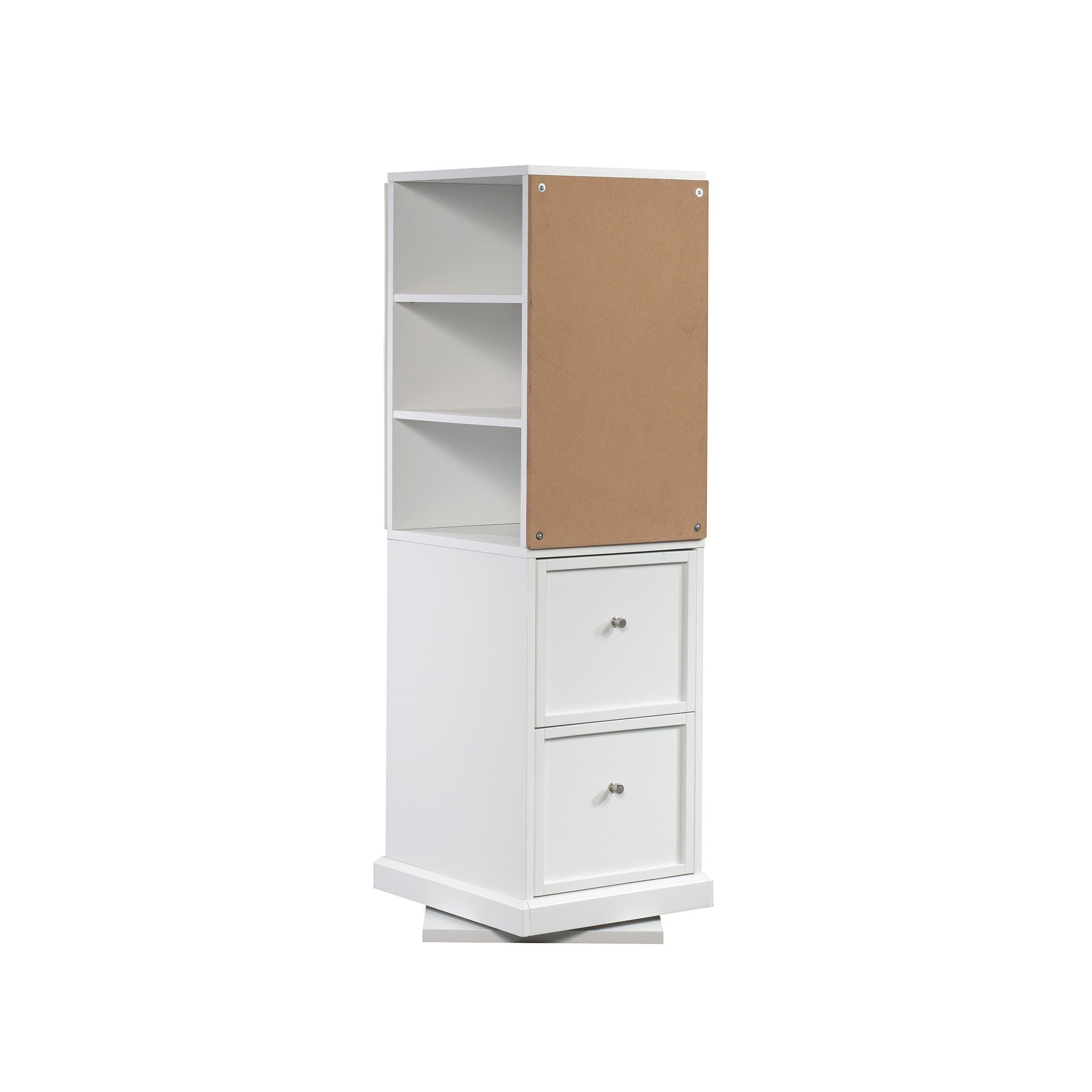 Sauder Craft Pro Series Craft Tower/ Pantry cabinets, White finish