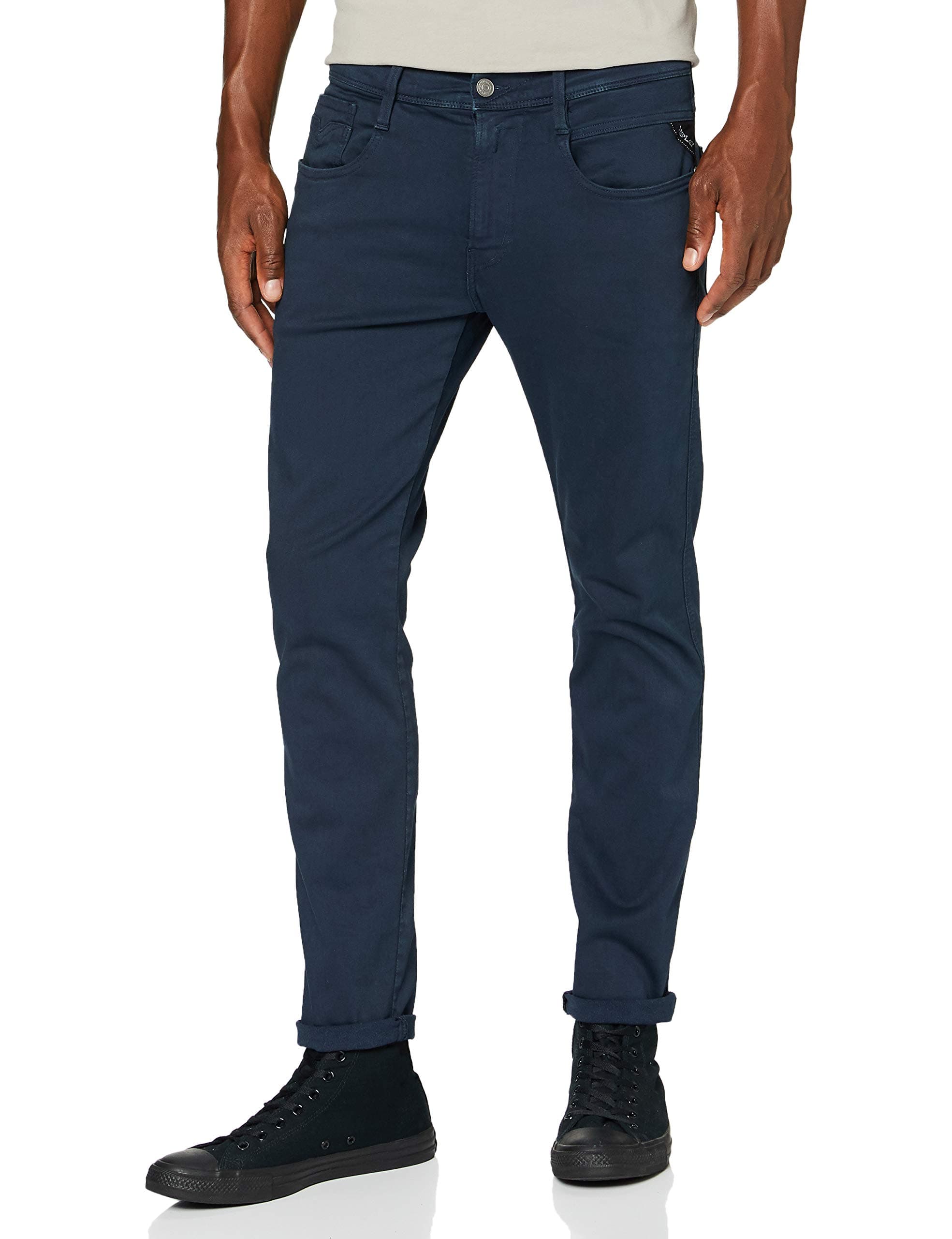 Replay Men's Anbass Hyperflex Colour Jeans