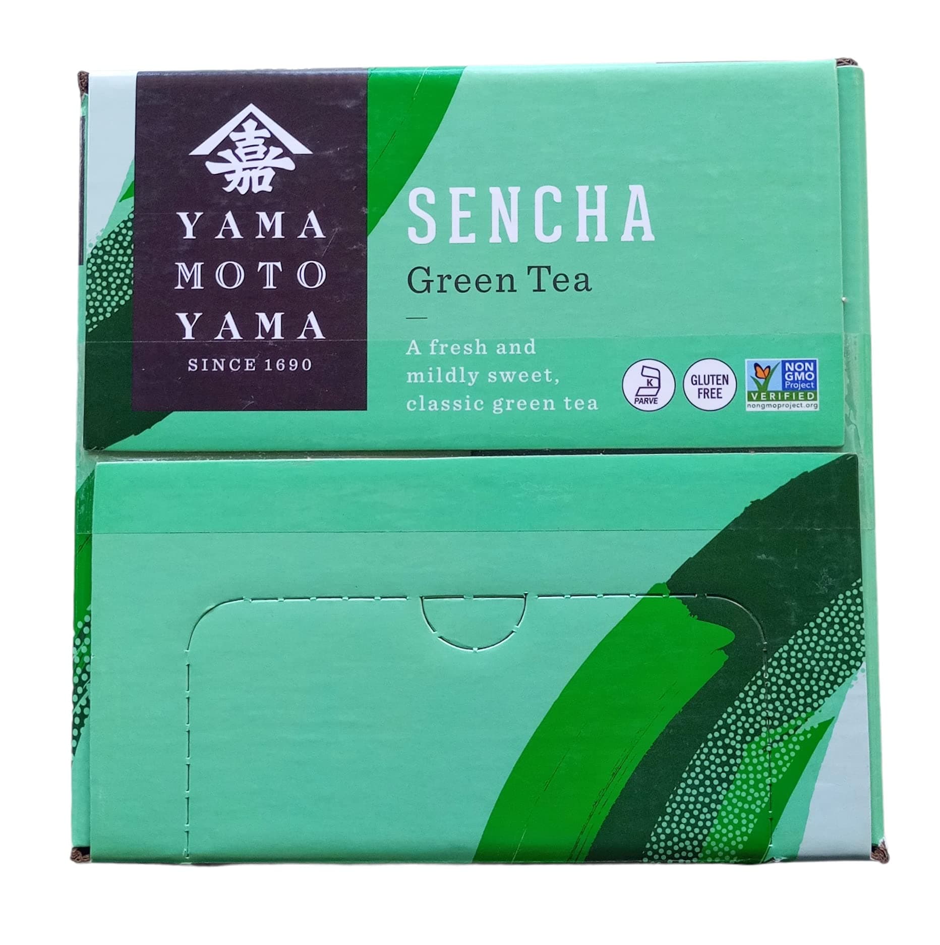 Sencha Green Tea Bags, Value Pack, 90 Tea Bag Count, Caffeinated