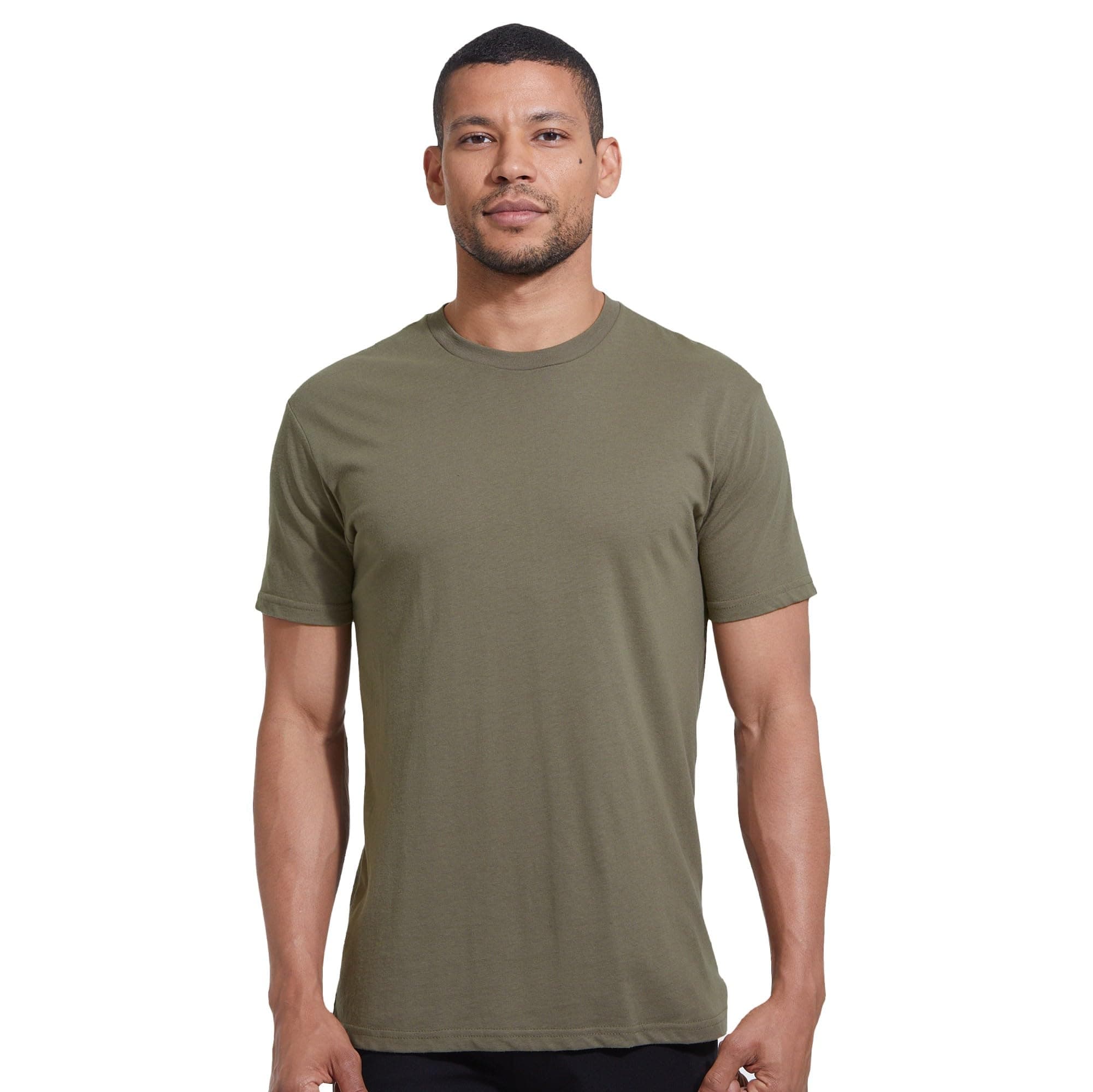True Classic Mens T-Shirts - Short Sleeve Crew Neck Plain Novelty T Shirt for Men