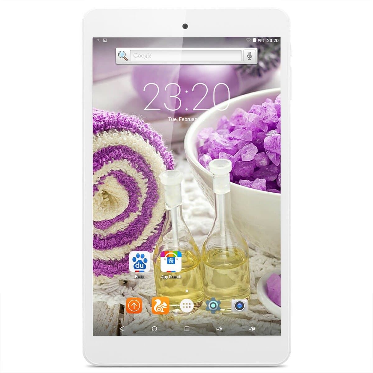 8" Teclast P80H Android 5.1 Tablet PC, 1280x800 IPS Screen MTK8163 Quad Core 1.3GHz 1GB RAM + 8GB ROM Tablet with Dual Camera (2.0MP/0.3MP) GPS Wifi Bluetooth OTG HDMI Phablet - White
