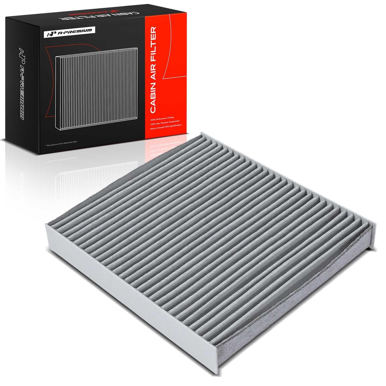 A-Premium Cabin Air Filter with Activated Carbon Compatible with Lexus Models - GS200T, GS350, GS450H, IS200T, IS250, IS300, IS350, IS500, RC200T, RC300, RC350, GS F