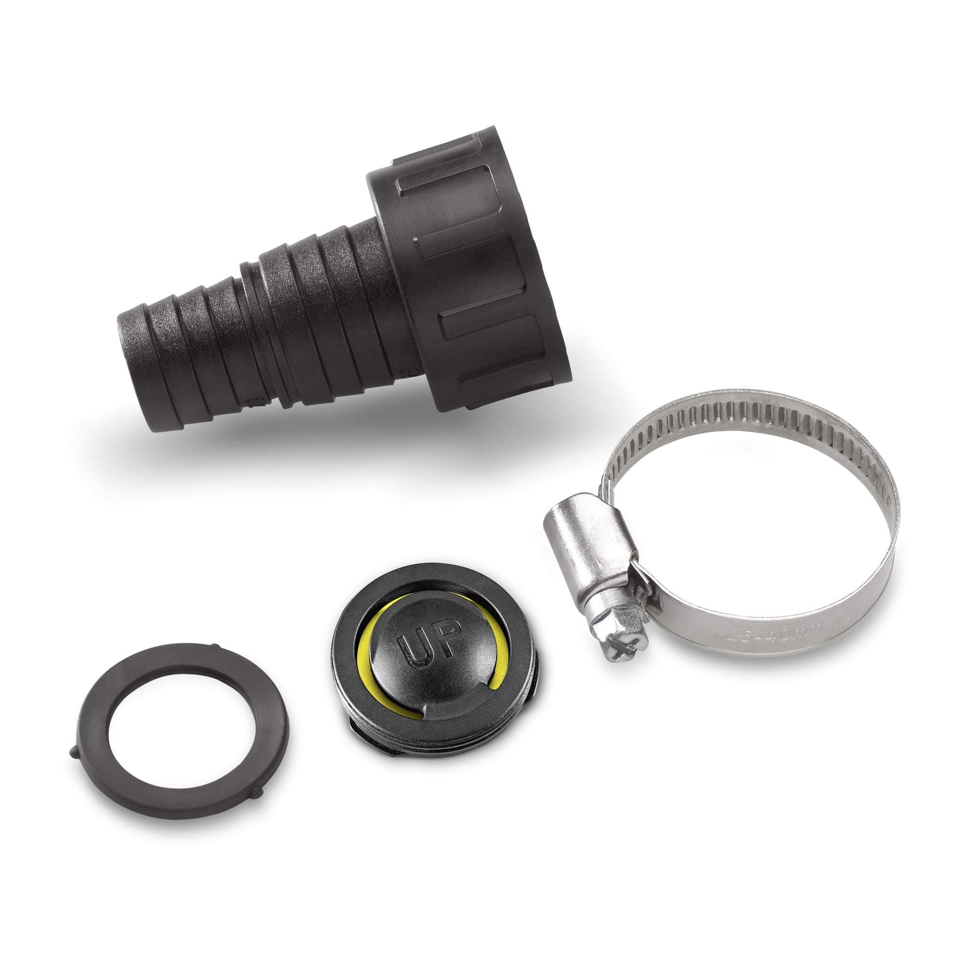 Karcher Pump Adapter with Check Valve – Small Hose Connector for Secure Water Flow & Backflow Prevention