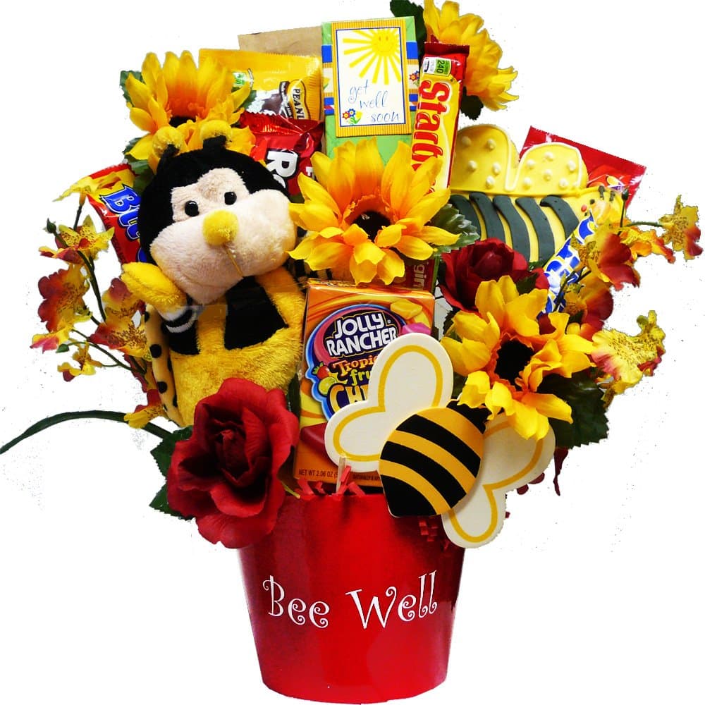 Bee Well Soon! Get Well Candy Bouquet