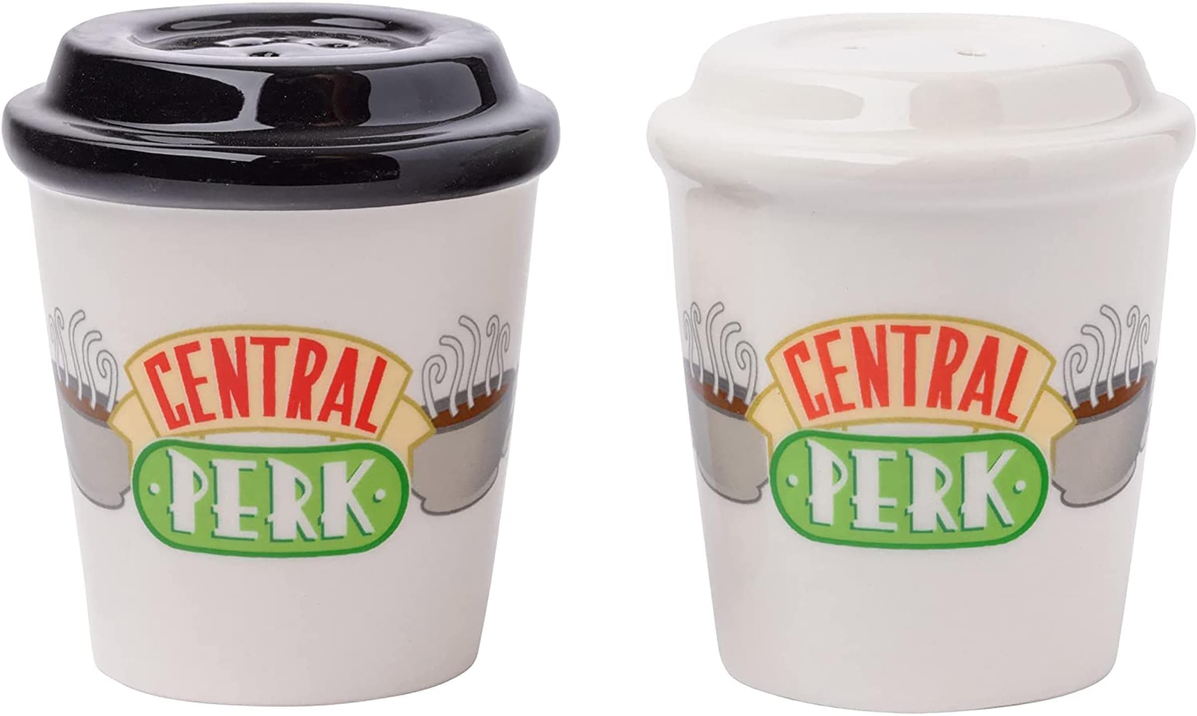 Friends Central Perk To-Go Cups Ceramic Salt and Pepper Shaker