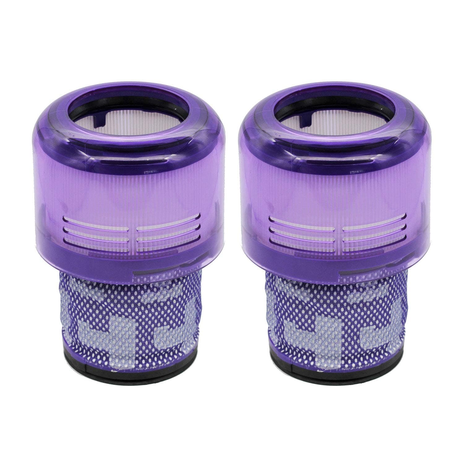 2 Pack Vacuum Filters Replacement Parts Compatible with Dyson V11 Origin V11 Torque Drive V11 Animal V11 Complete V11 Extra V15 Detect V15s Detect Submarine Vacuums, Compare to Part 970013-02