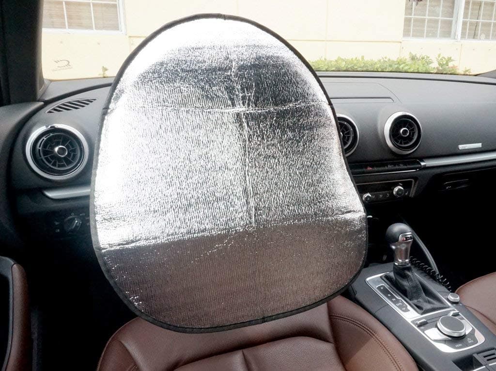 CLA Reflective Sun Shade Cover for Car Steering Wheel