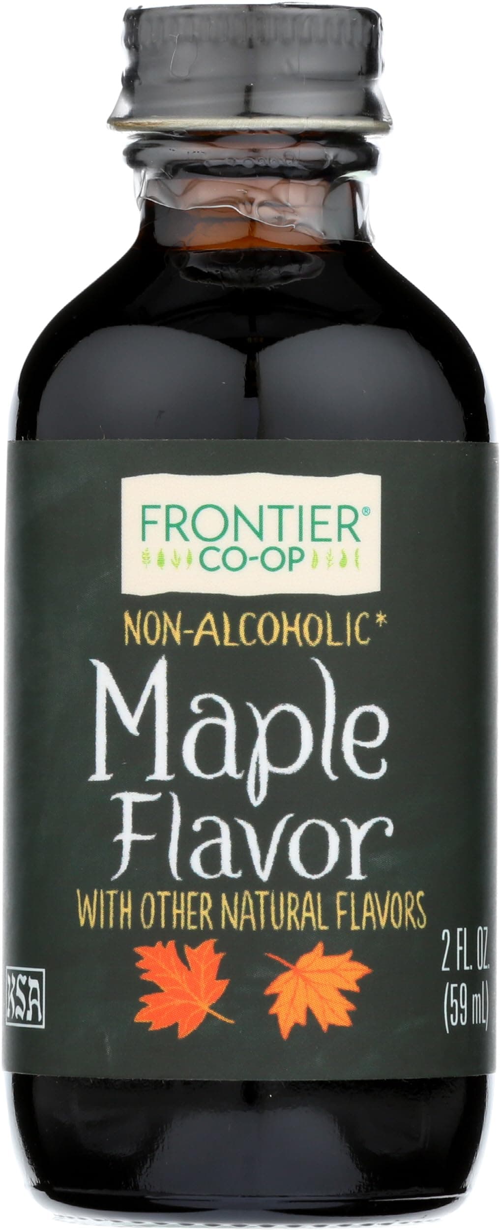 Non-Alcoholic Maple Flavor, 2 Ounce, Rich Maple Taste For Baked Beans, Sweet Potatoes, Alcohol Free Maple