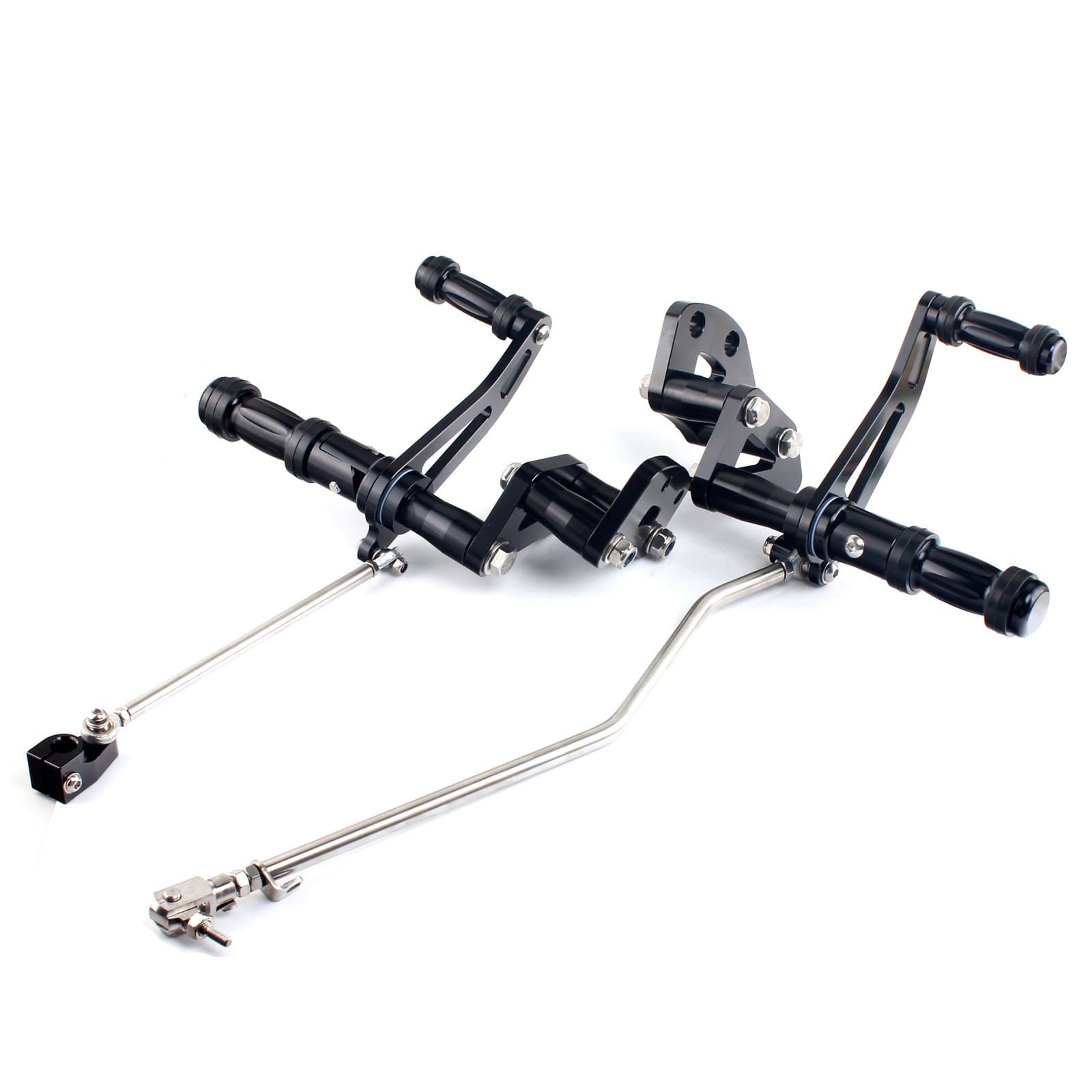 TARAZON Billet CNC Forward Controls Foot Pegs for Harley Davidson Sportster 883 1200 Custom XL C Lower XL N Iron 883 Forty Eight 883 2004 2005 2006 2007 2008 2009 2010 2011 2012 2013