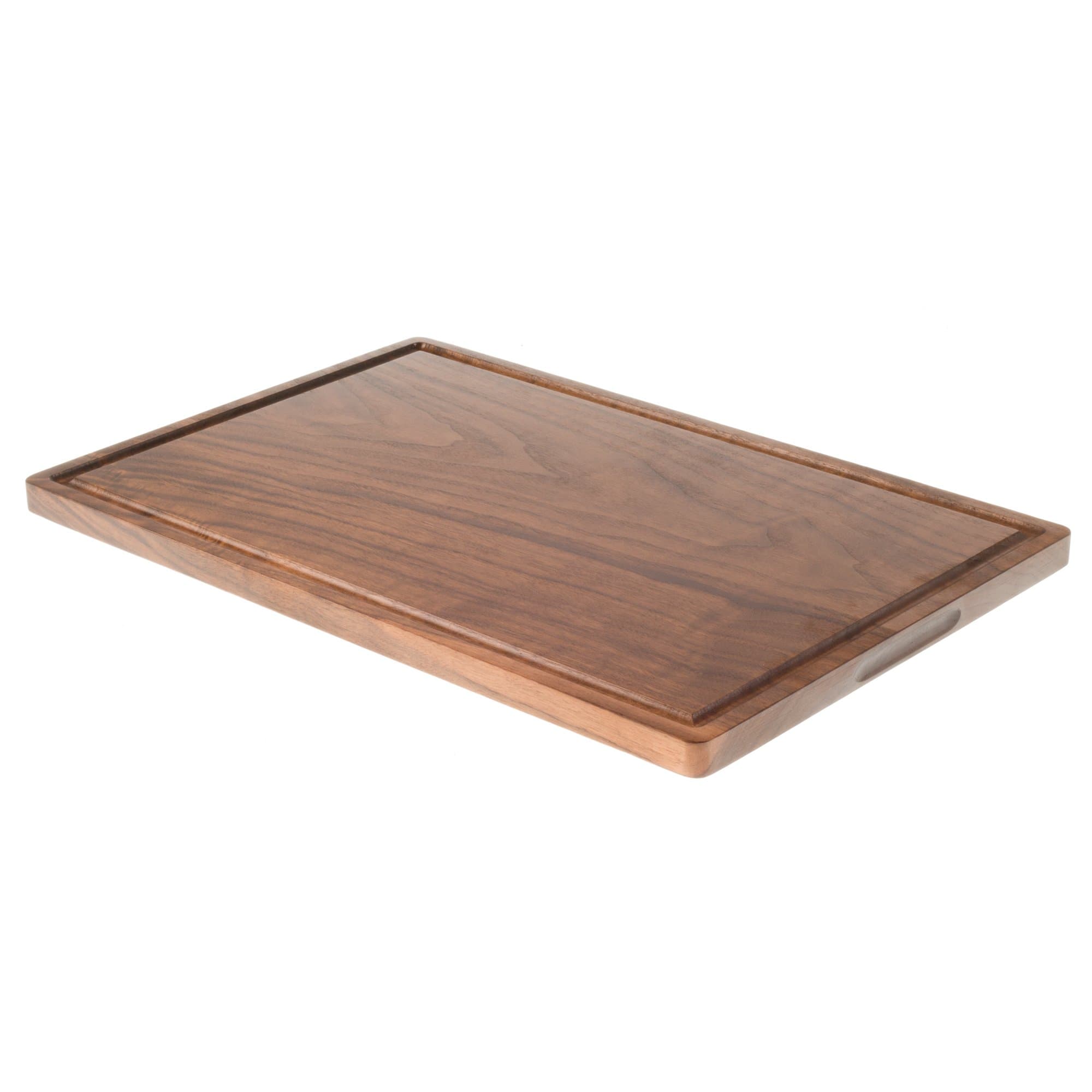 Extra-Large Walnut Cutting Board with Juice Groove for Chopping, Serving and Carving. Reversible with Drip Groove for Food Prep, Meat, Fruit and Vegetables. Chopping Block for your CounterTop.