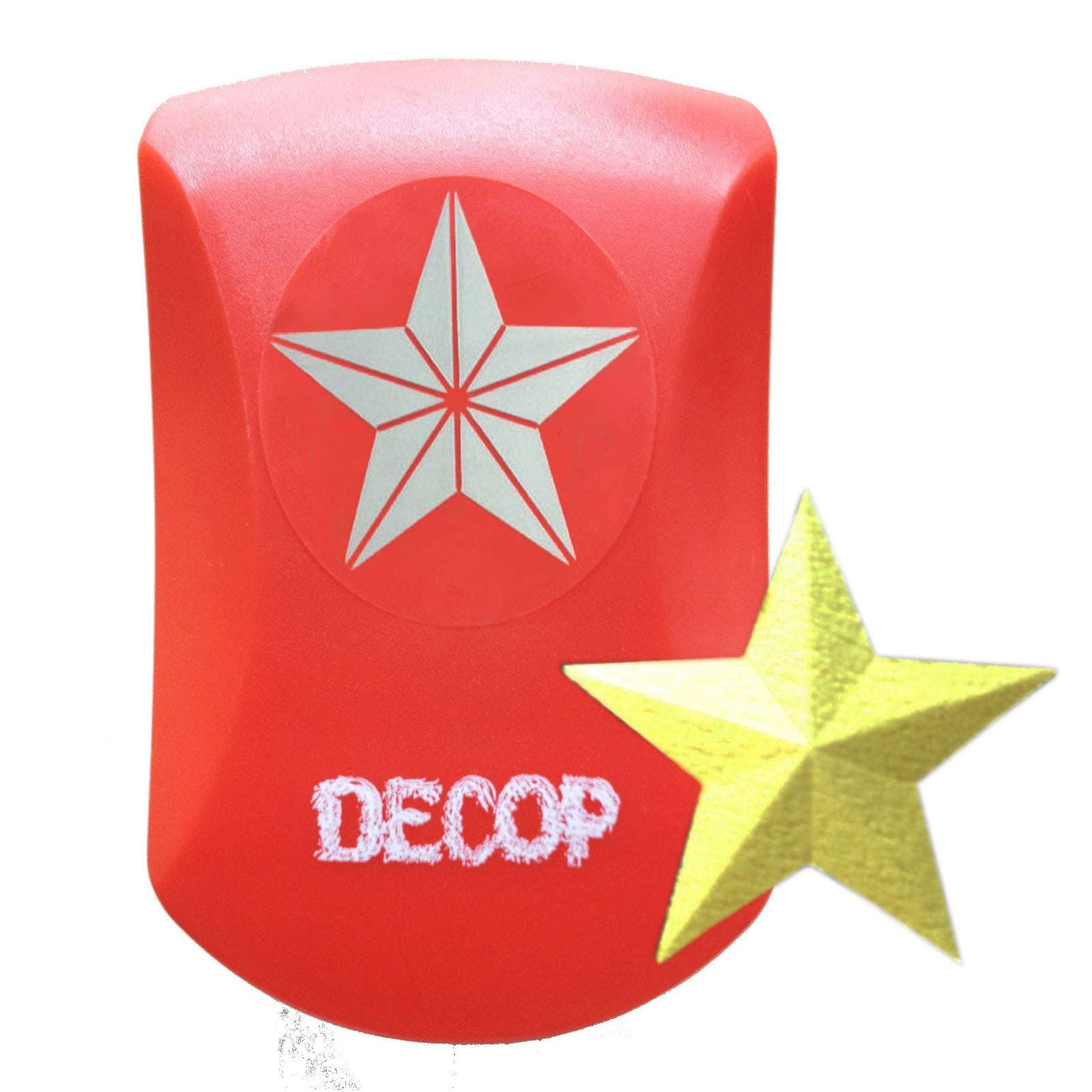DECOP Embossed Punch 3D Star