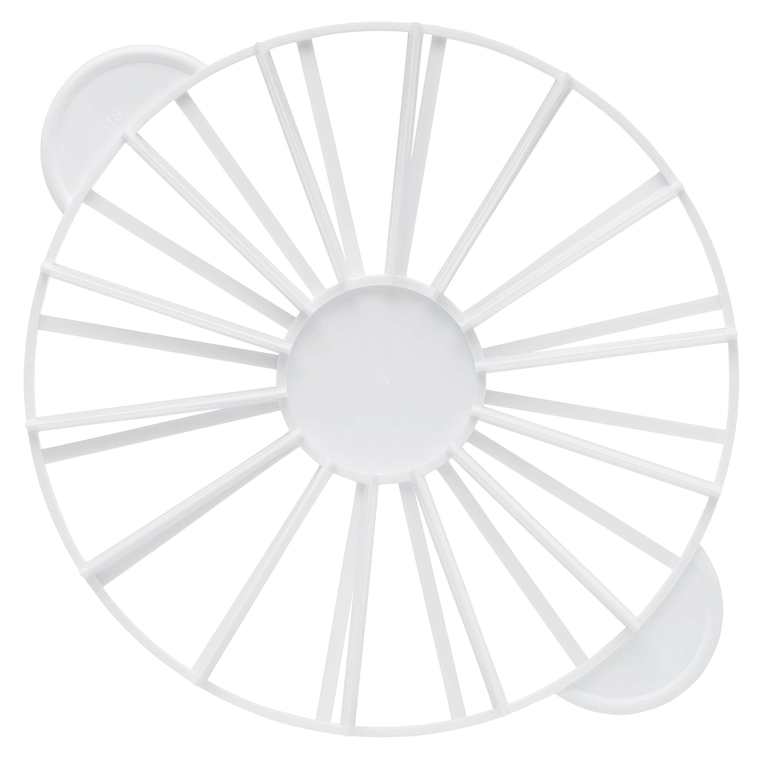 Ateco 1328 Cake Portion Marker, 14 or 16 Slices, Works for Cakes Up To 16-Inches Diameter