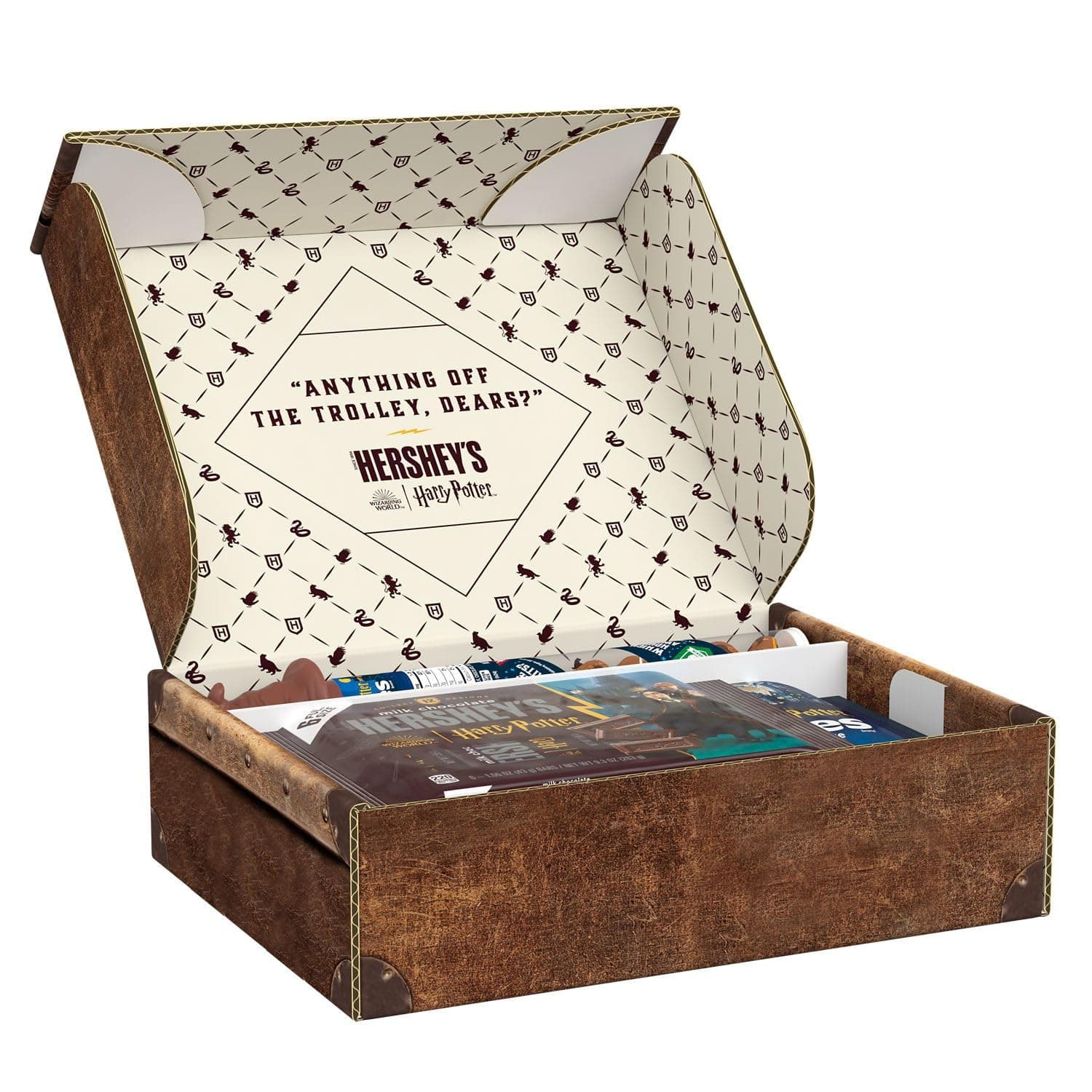 HERSHEY'S Harry Potter Milk Chocolate Variety Pack, Gift Box, Individually Wrapped, 30.33 oz (Amazon Exclusive)