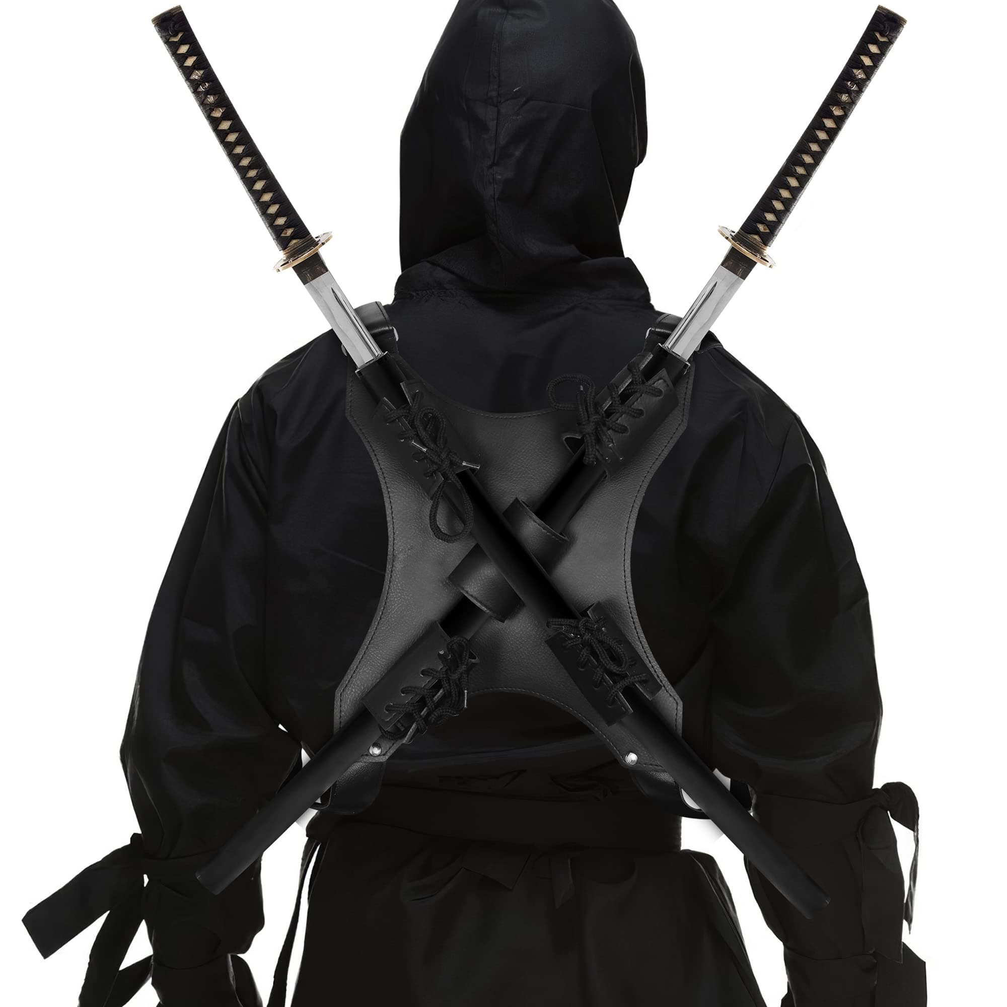 Sword Bag Sword Carry Case Back Strap Waistband for Ninja Hero Cosplay Anime Costume - The Original