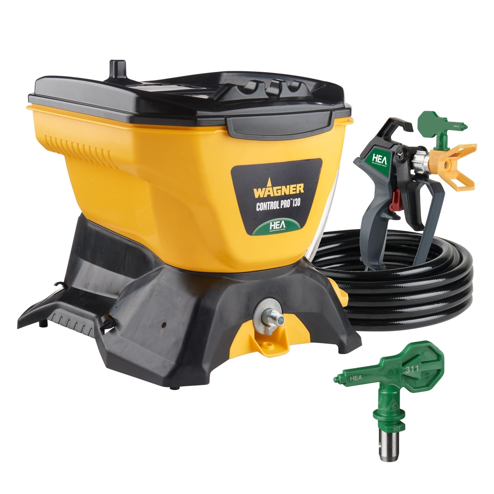 Wagner Spraytech 2467899 Control Pro 130 Power Tank Paint Sprayer, High Efficiency Airless with Low Overspray