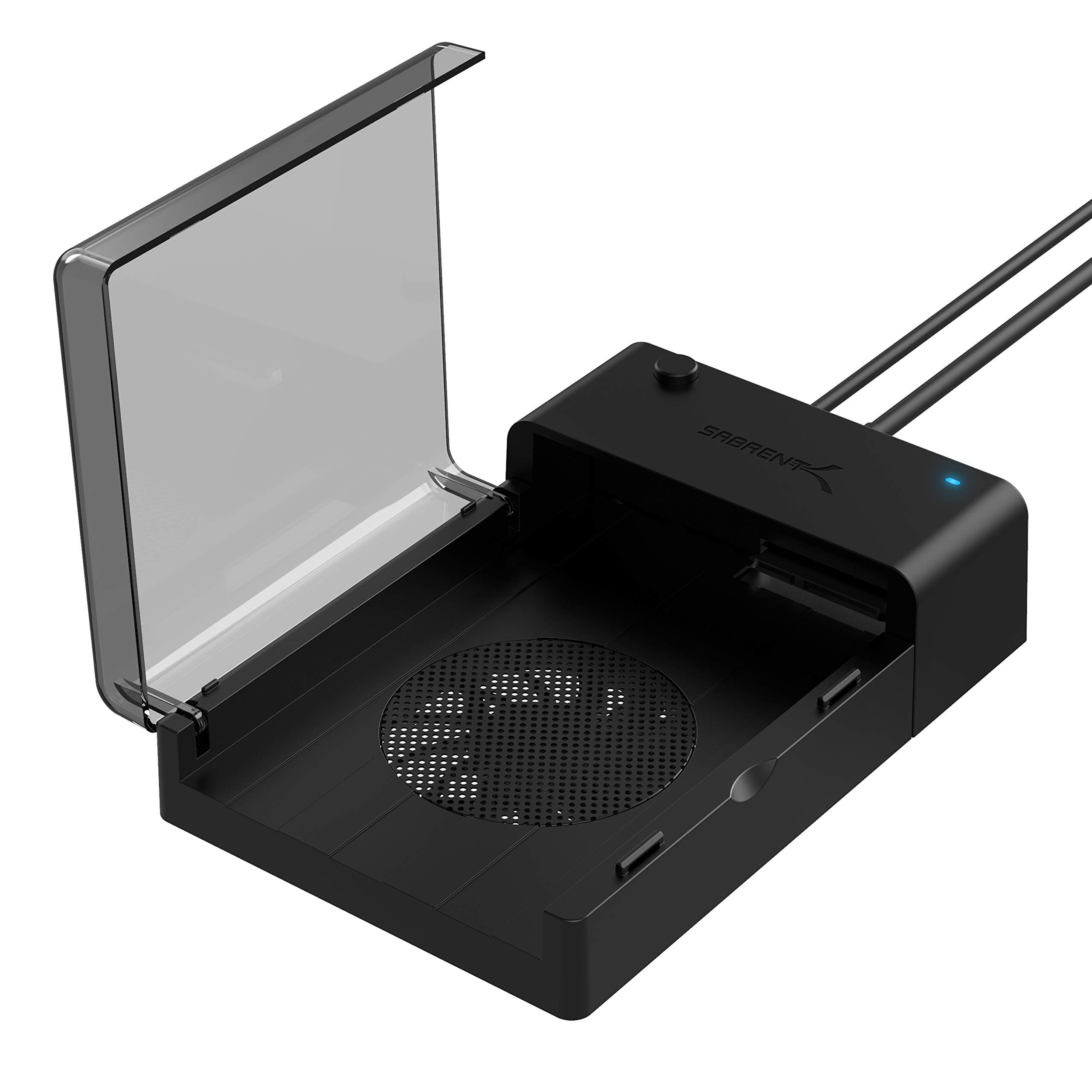 Sabrent USB 3.0 to SATA External Hard Drive Lay-Flat Docking Station for 2.5 or 3.5in (ORIGINAL w/FAN)