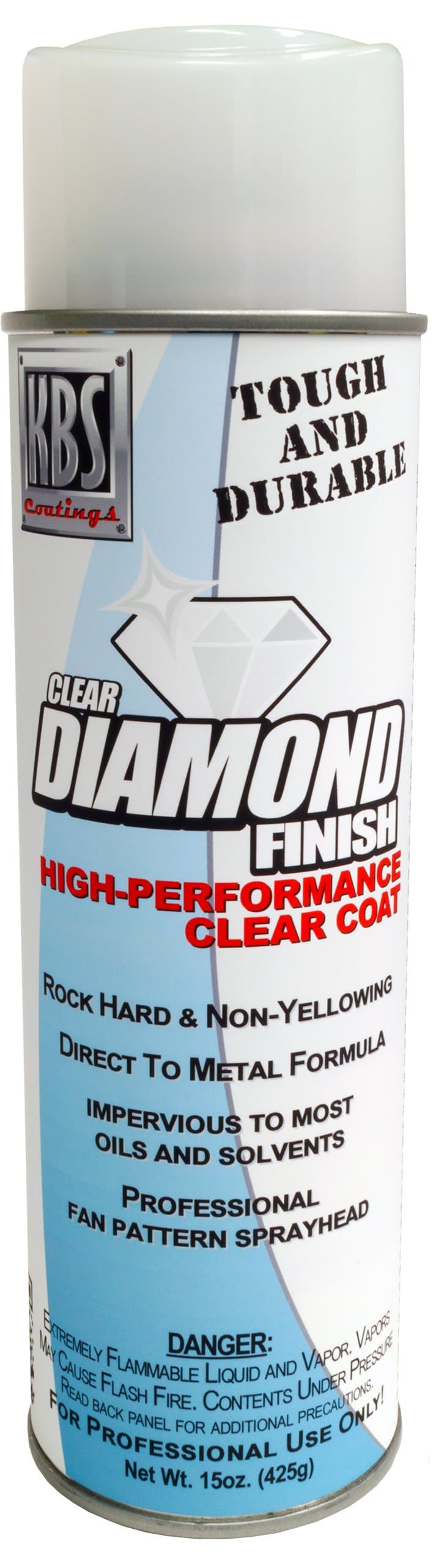 8124 1 Pack Diamond Finish Clear Aerosol Satin