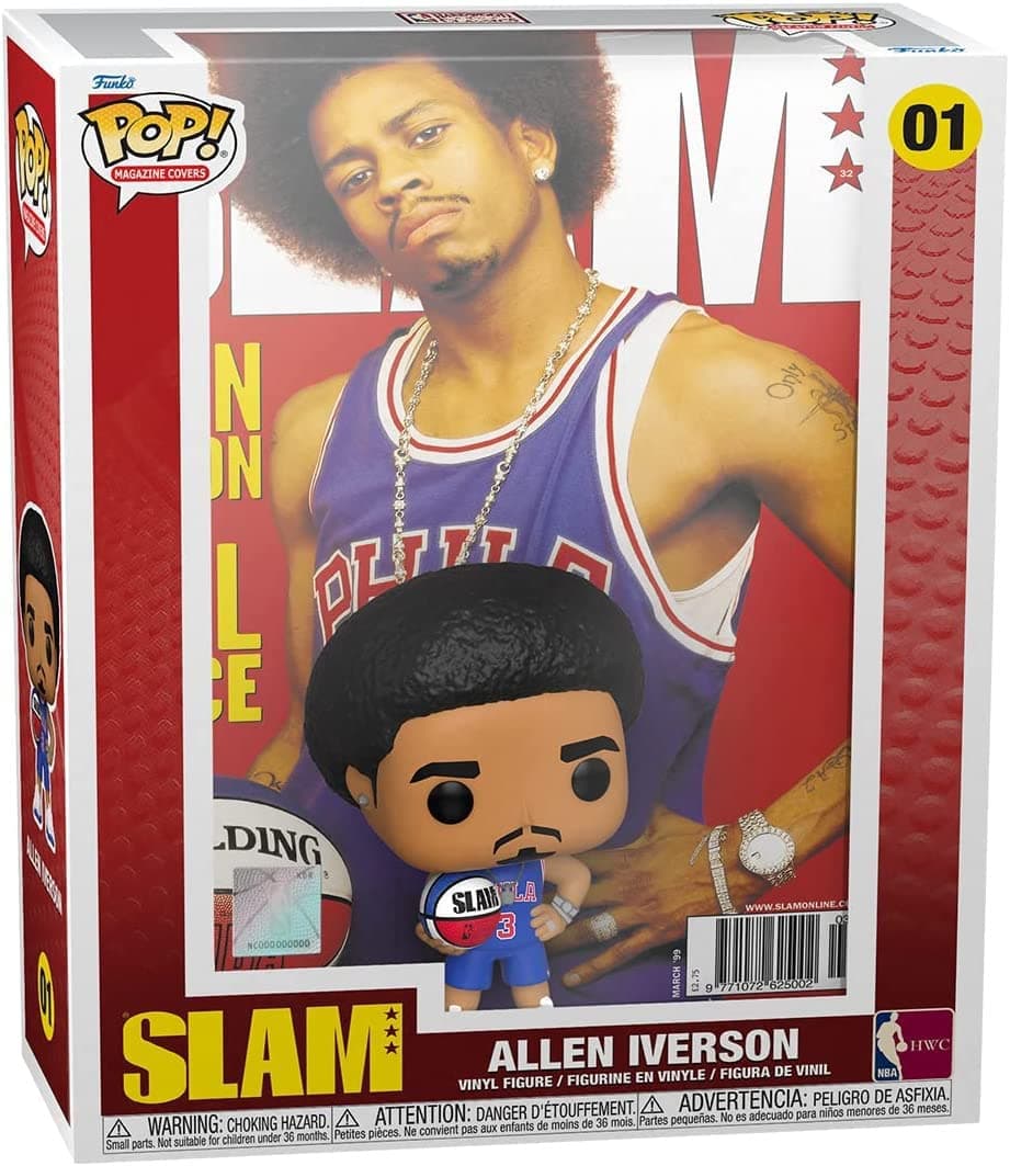 Pop! NBA Cover: SLAM - Allen Iverson