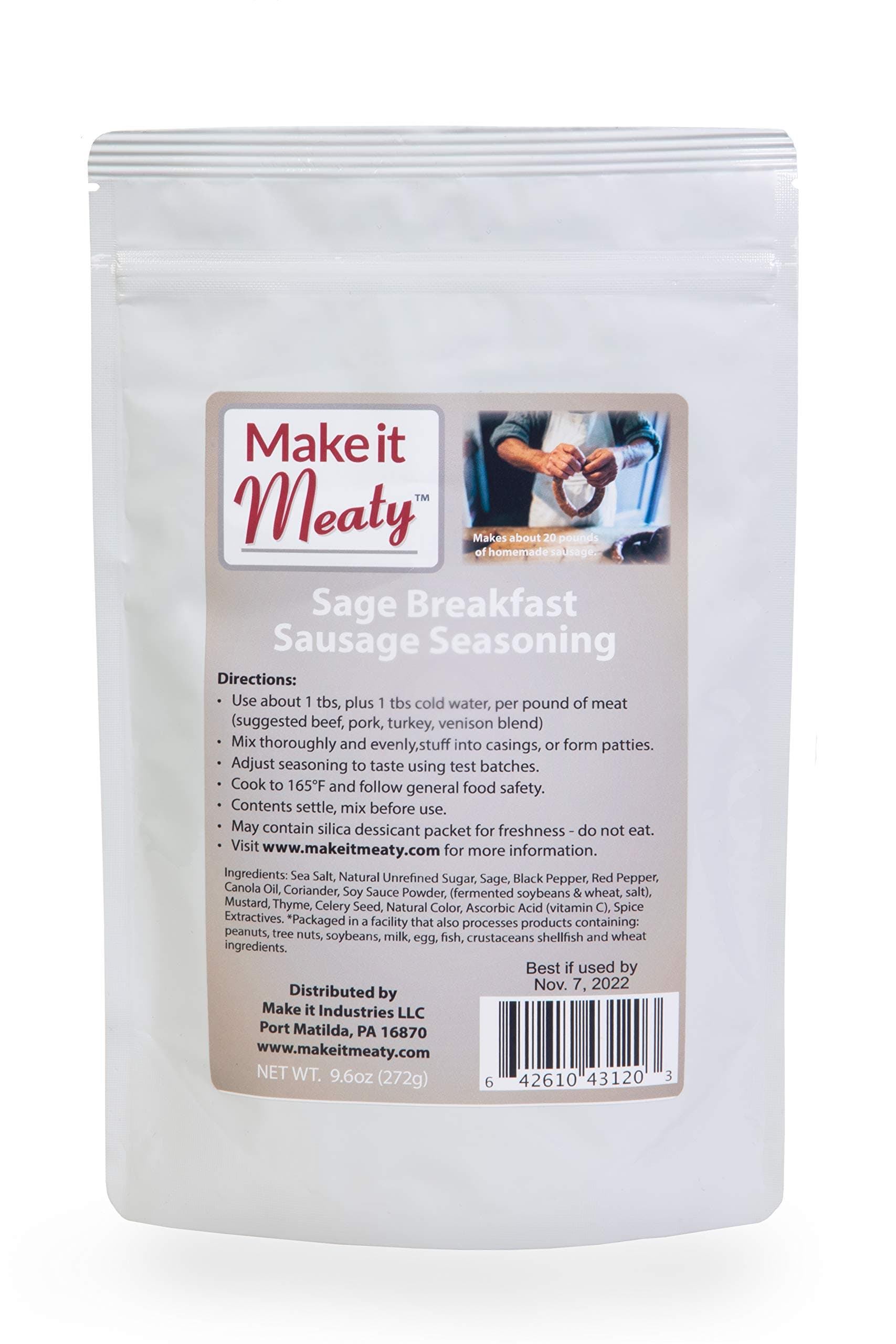 Sage Breakfast Sausage Seasoning