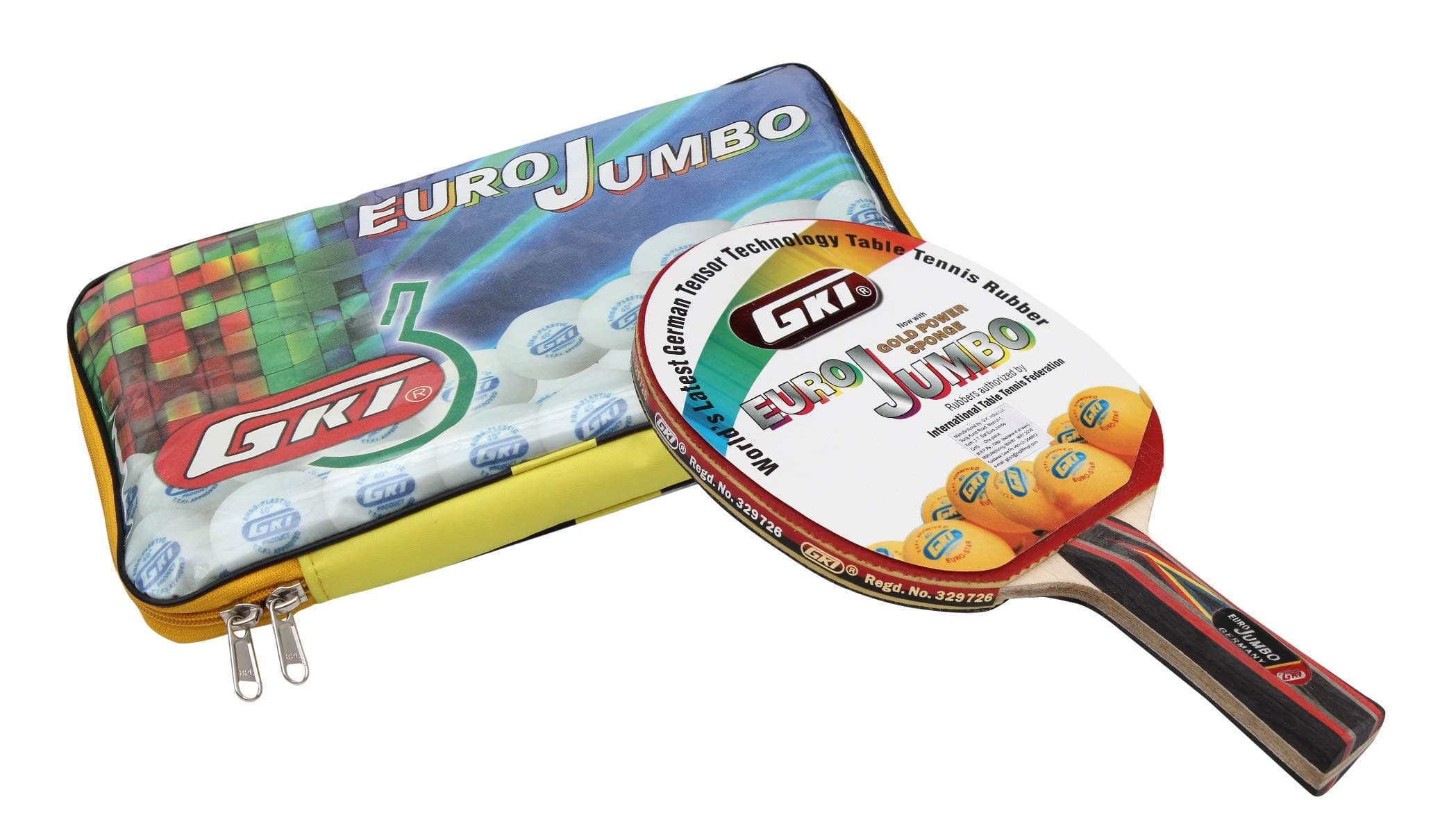GKI Euro Jumbo Table Tennis Rubber