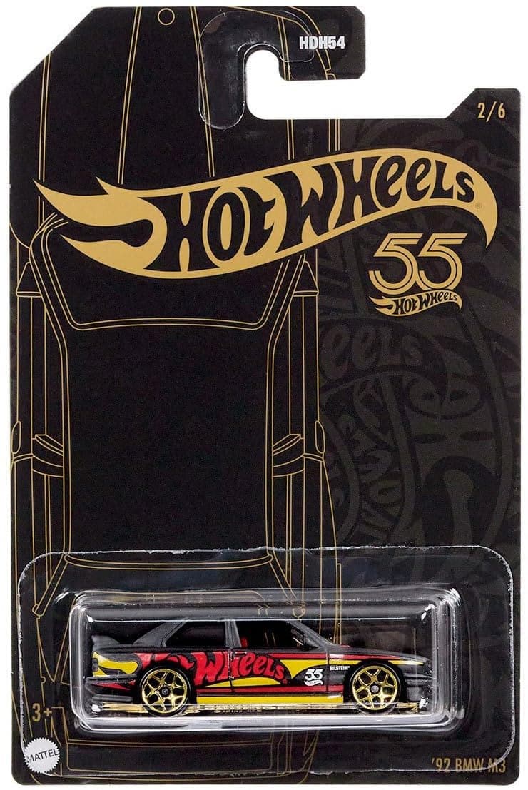Hot Wheels '92 BMW M3 55th Anniversary