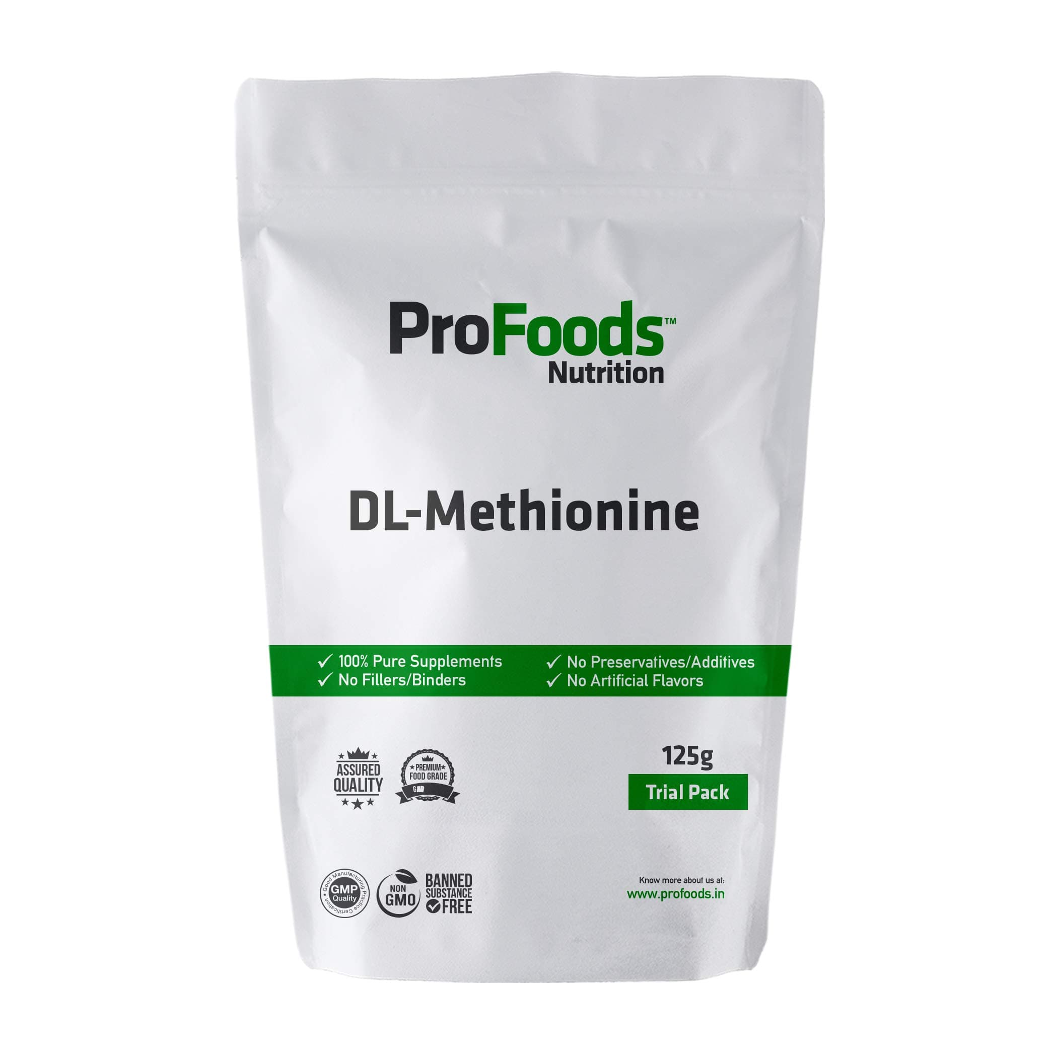 Profoods DL Methionine Powder (125 grams)