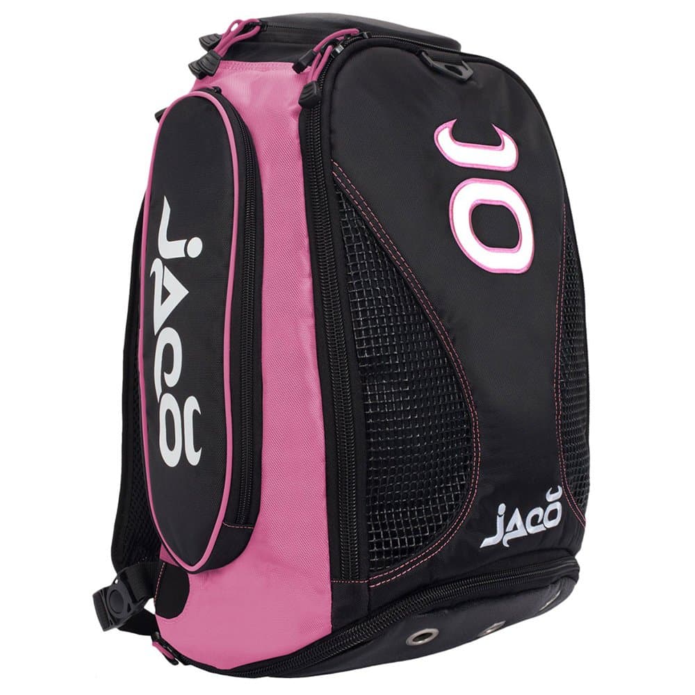 Jaco Compact Vented Convertible Equipment Bag - Black/Pink