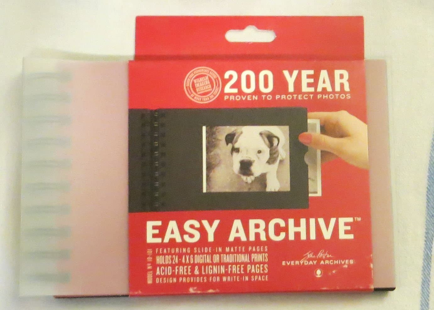 Easy Archive Album Everyday Archives Red