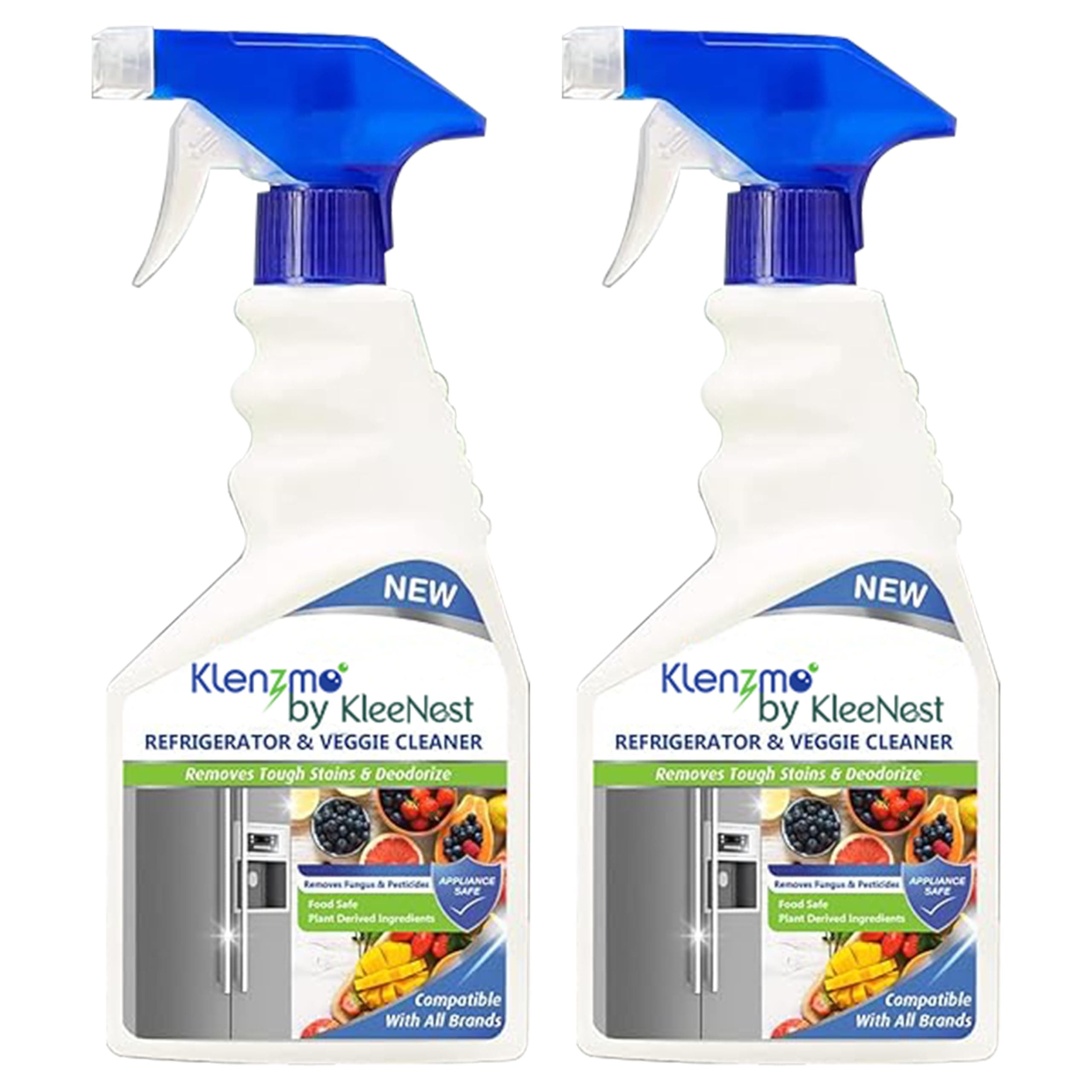 Klenzmo Refrigerator Cleaner Spray & Deodorizer 500ml (Pack of 2)