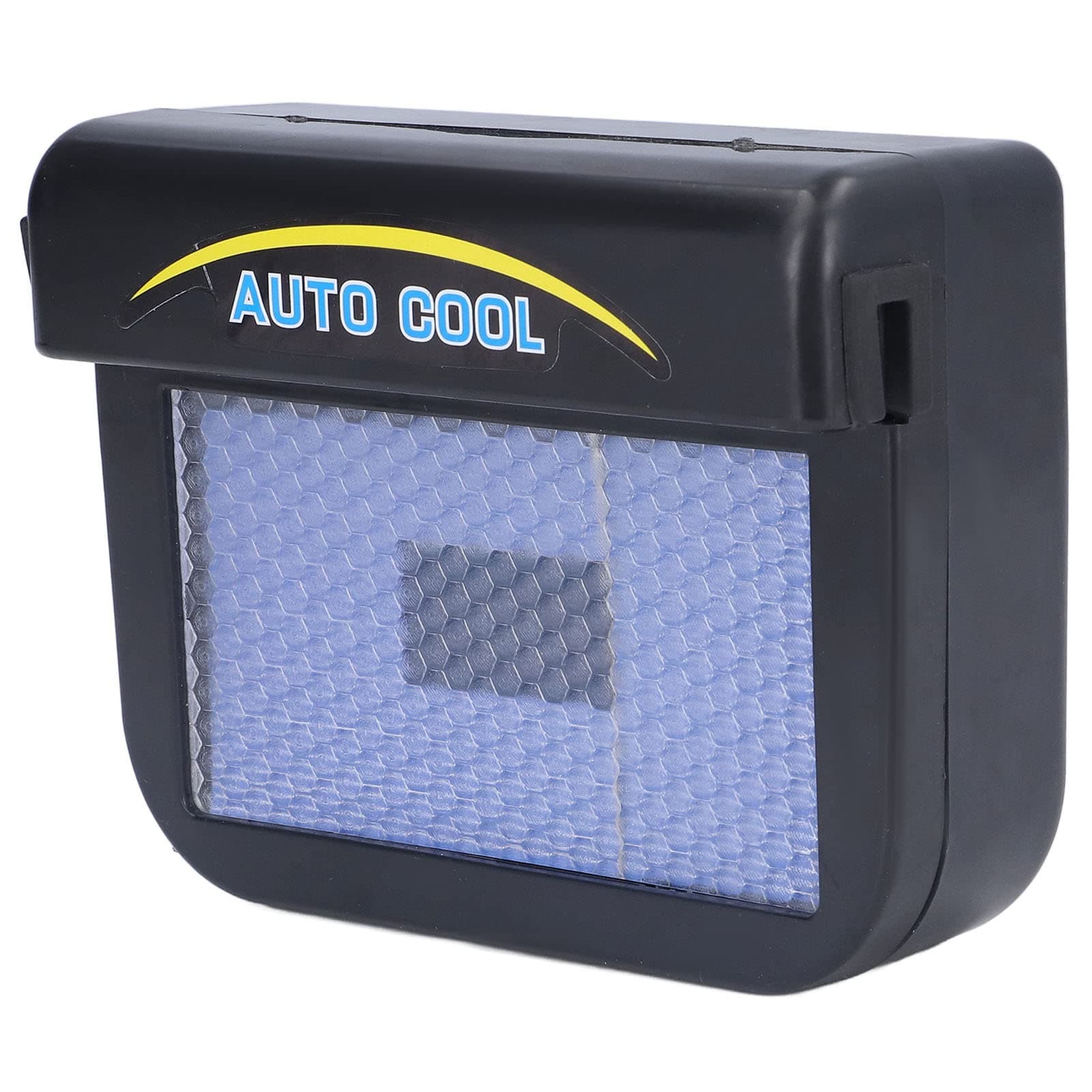 Solar Power Car Auto Vent Cool Fan, Cooler Ventilation System Radiator Fan Exhaust Heat Fan Automobile Fan with Rubber, Automobile Ventilator Car Cooling Fans Energy Saving