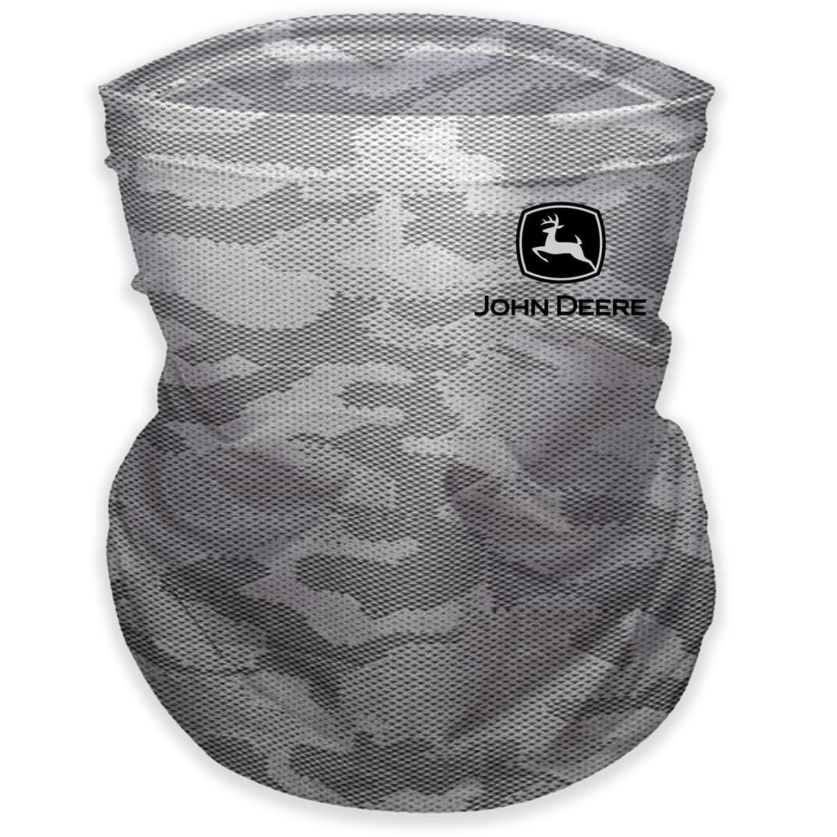 Gray Camo Neck Gaiter/Face Mask, One Size