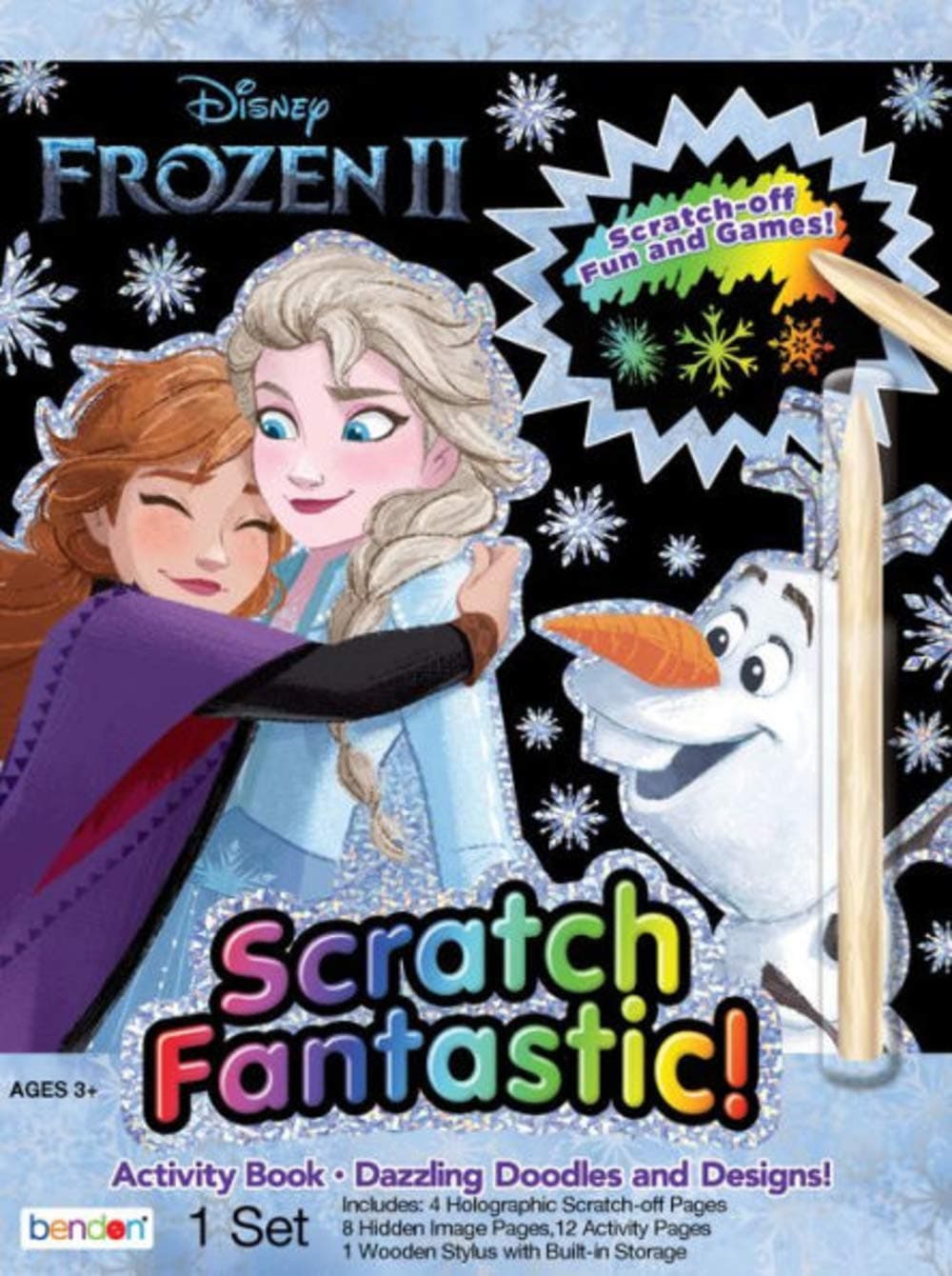 Frozen II Scratch Off Fantastic Activity Book