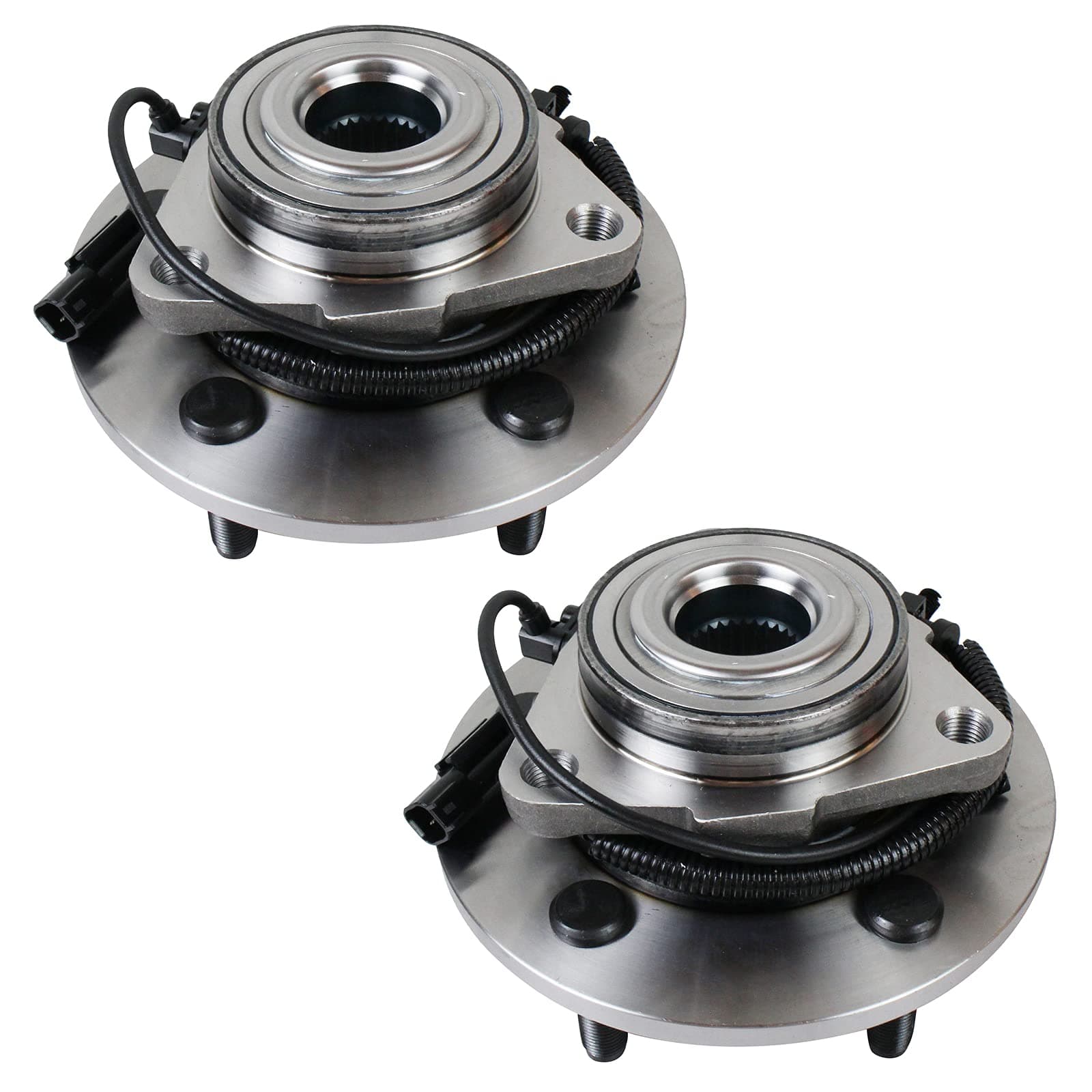 PAROD Pair 515151 Front Wheel Hub and Bearing Assembly Compatible with 2012-2018 Ram 1500, 2019 Ram 1500 Classic 5Lugs w/ABS