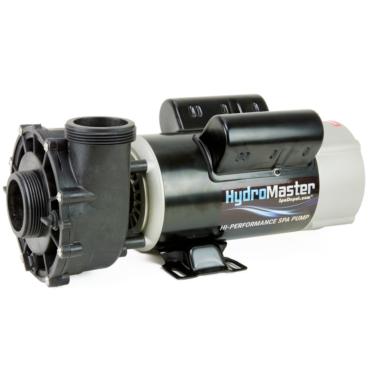HydroMaster 2 HP Hot Tub Spa Pump Side Discharge 2-SPD 48-Frame LX Motor 240V (Also Replaces Waterway or Aqua-Flo)
