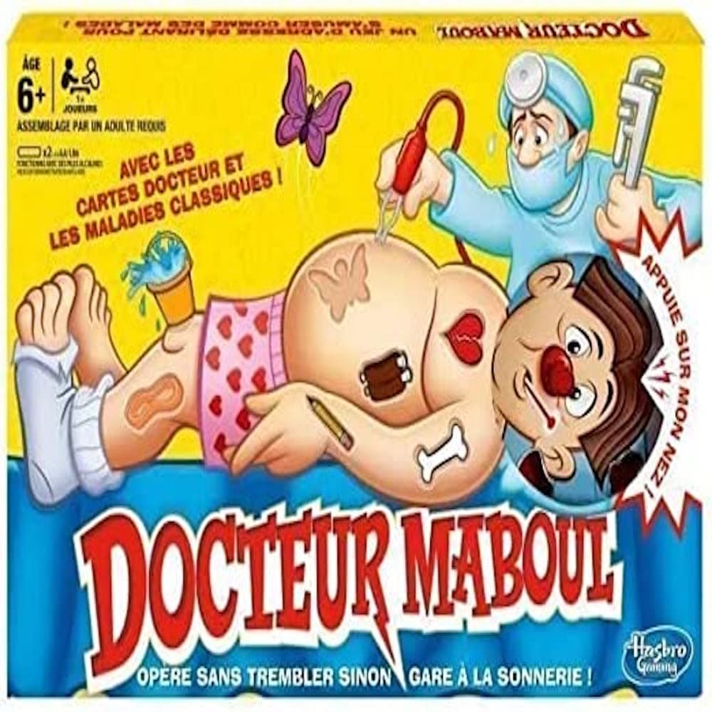Hasbro – Board Game – Docteur Maboul