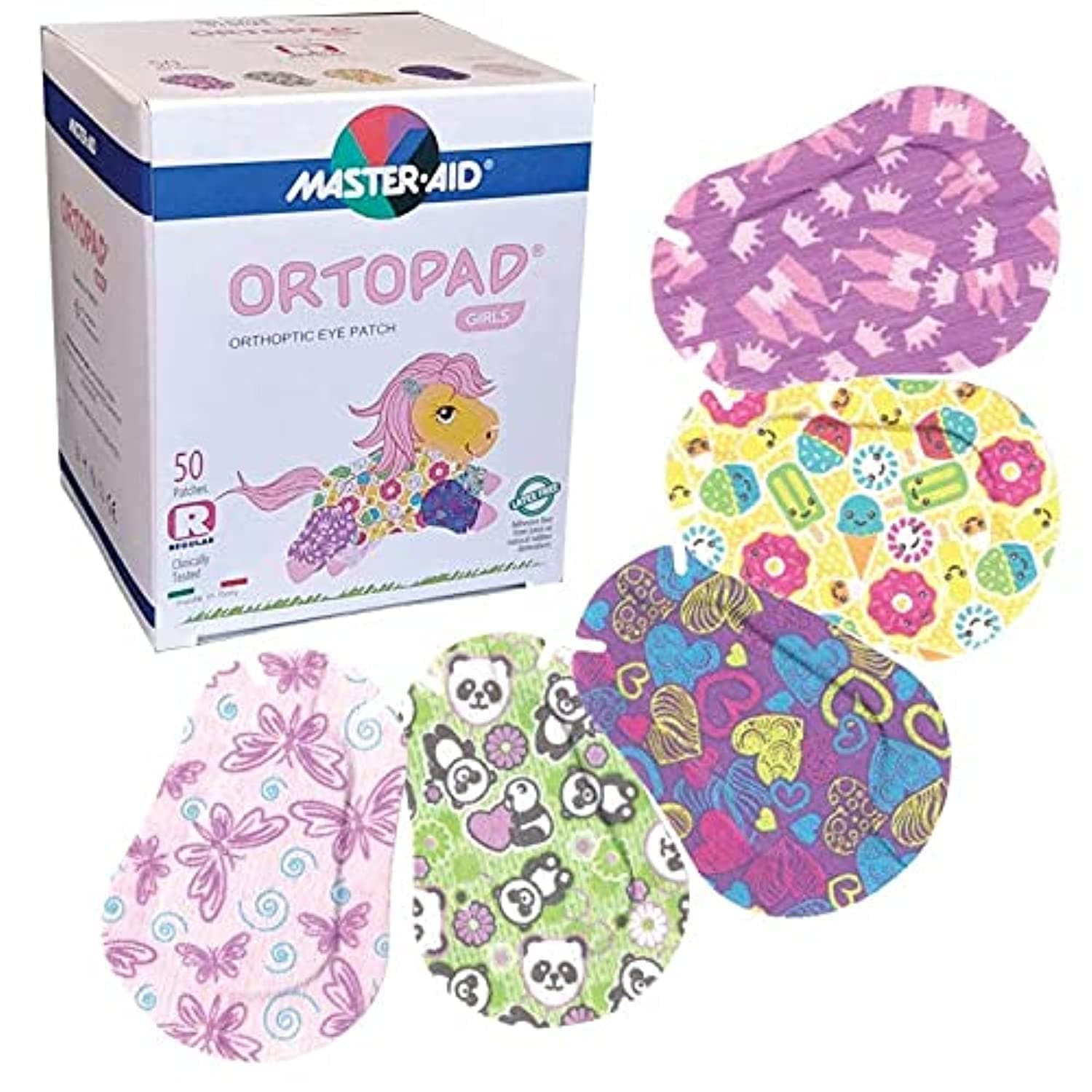 Ortopad® Girls Eye Patches Regular - 50 pcs