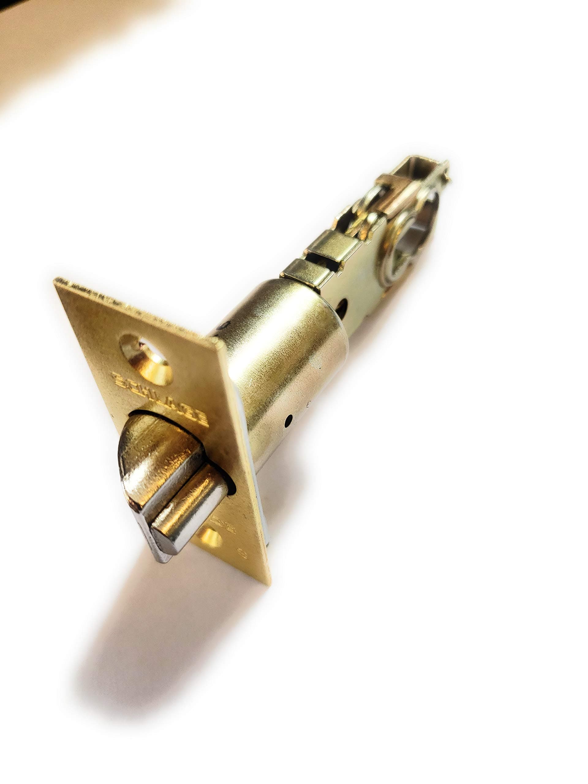 16207605 Bright Brass F/FA Universal Square Corner Dead Latch for F Series 16-207