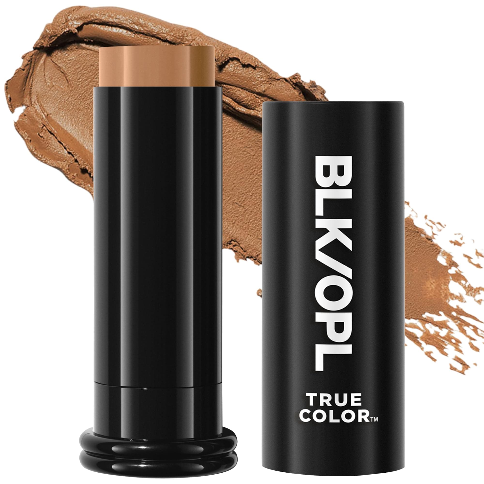 BLK/OPL Skin Perfecting Foundation Stick, SPF 15 Buildable & Blendable Face Foundation Makeup with Matte Finish - Full Coverage, Color Correcting & Sculpting - Hypoallergenic (Kalahari Sand)
