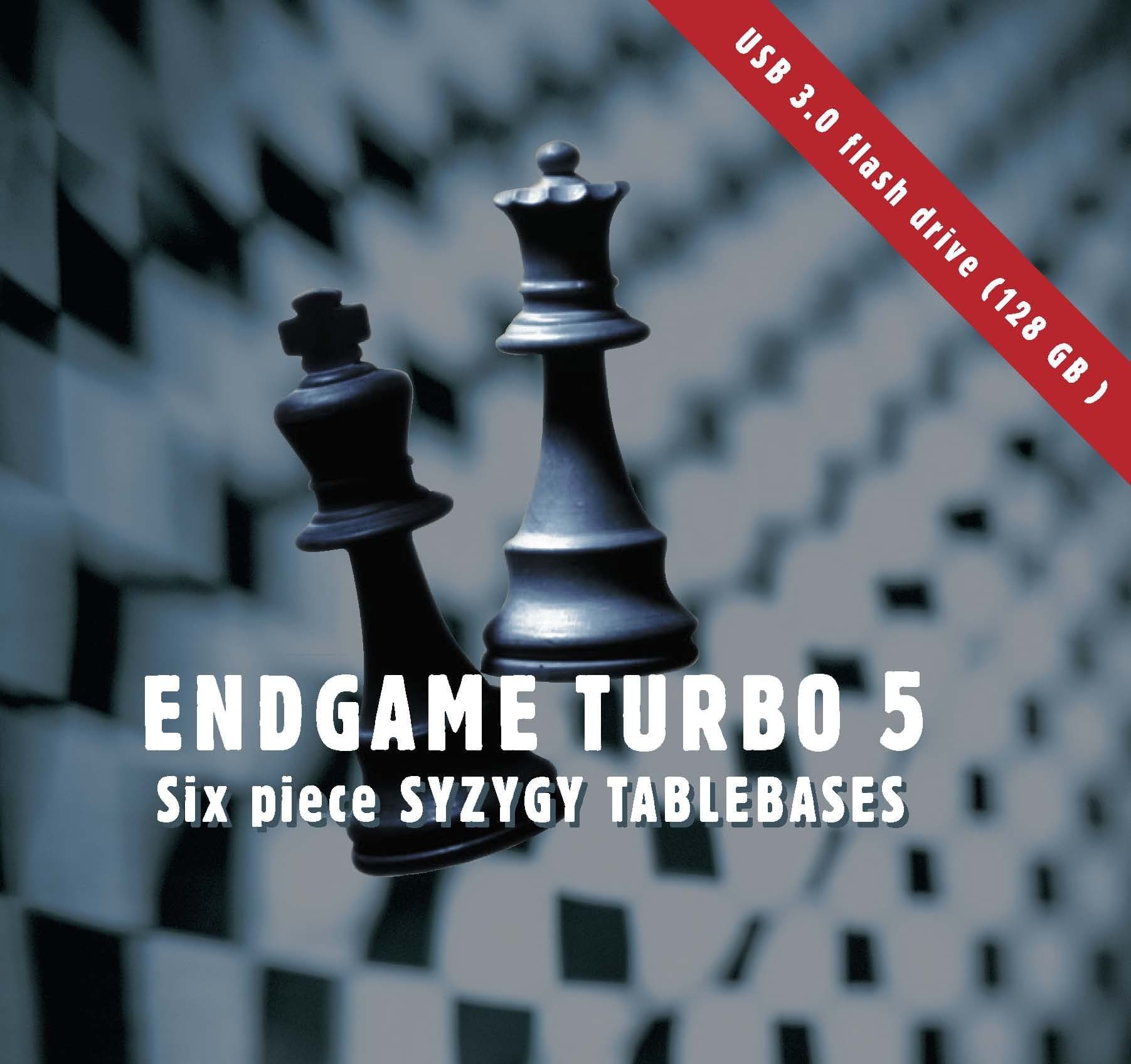 ENDGAME TURBO 5 – USB 3.0 Flash Drive (128 GB) Six piece SYZYGY TABLEBASES