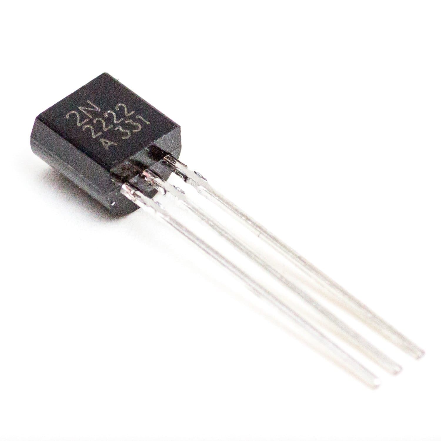 2N2222 NPN TO-92 75V 0.8A Plastic Encapsulate High Speed Switching Transistor, 10 Pieces