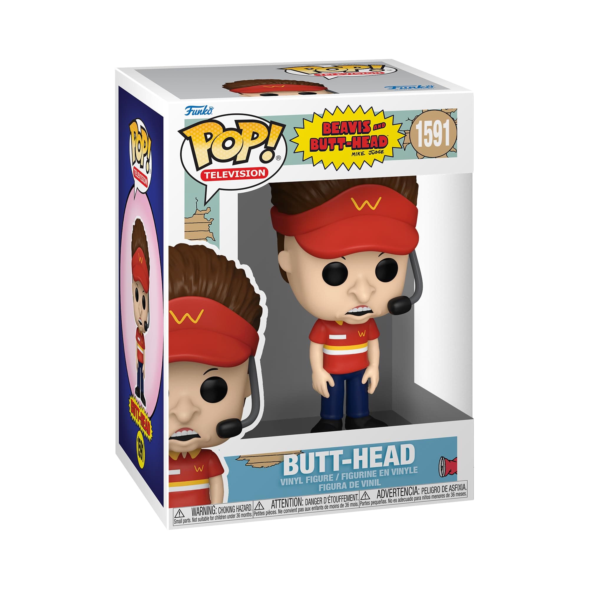 POP TV: Beavis & Butt-Head – Butt-Head - Beavis and Butthead - Collectable Vinyl Figure - Gift Idea - Official Merchandise - for Kids & Adults - TV Fans - Model Figure for Collectors
