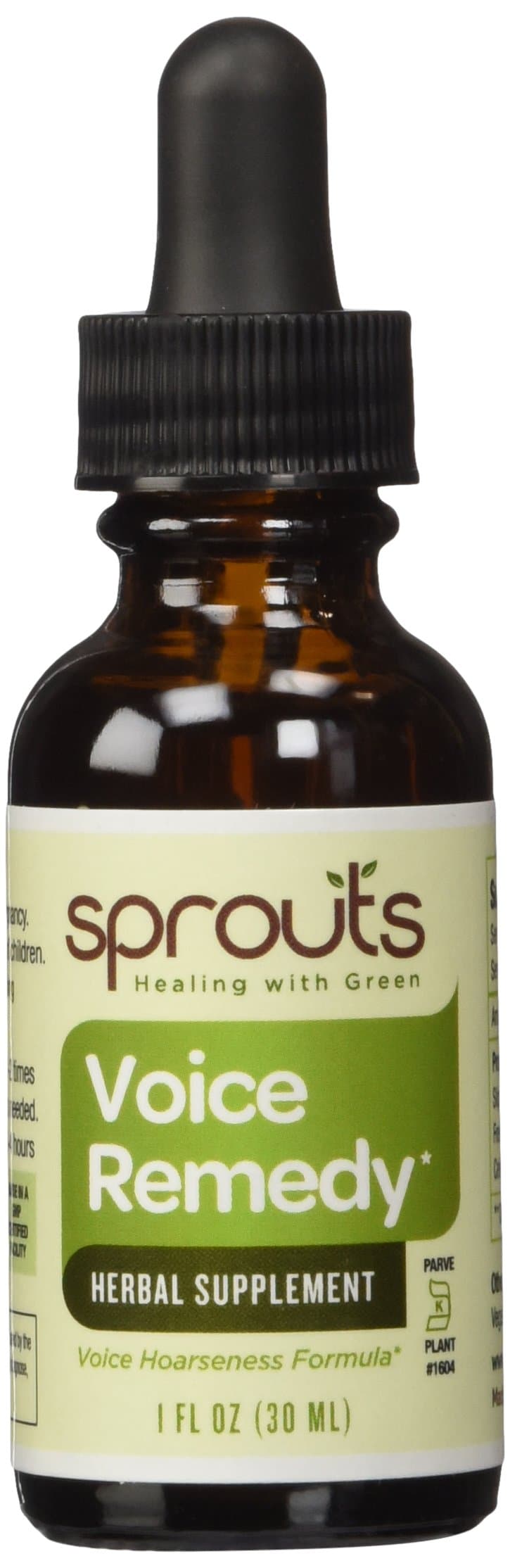 Sprouts Voice Restoring Formula Herbal Supplement - 1 Ounce Dropper Bottle