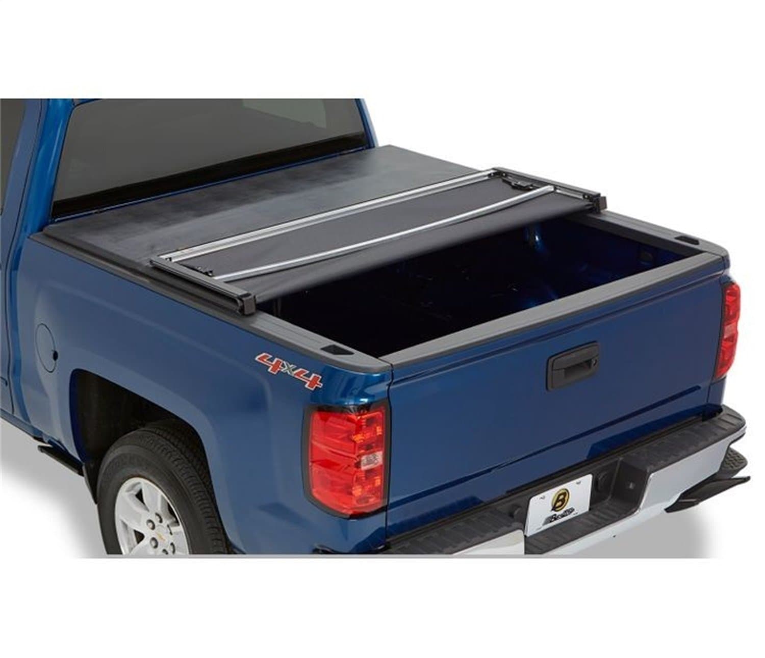 Bestop 1621101 EZFold Soft Tonneau Cover for 2007-2013 Silverado/Sierra 1500 & 2007-2014 2500/3500