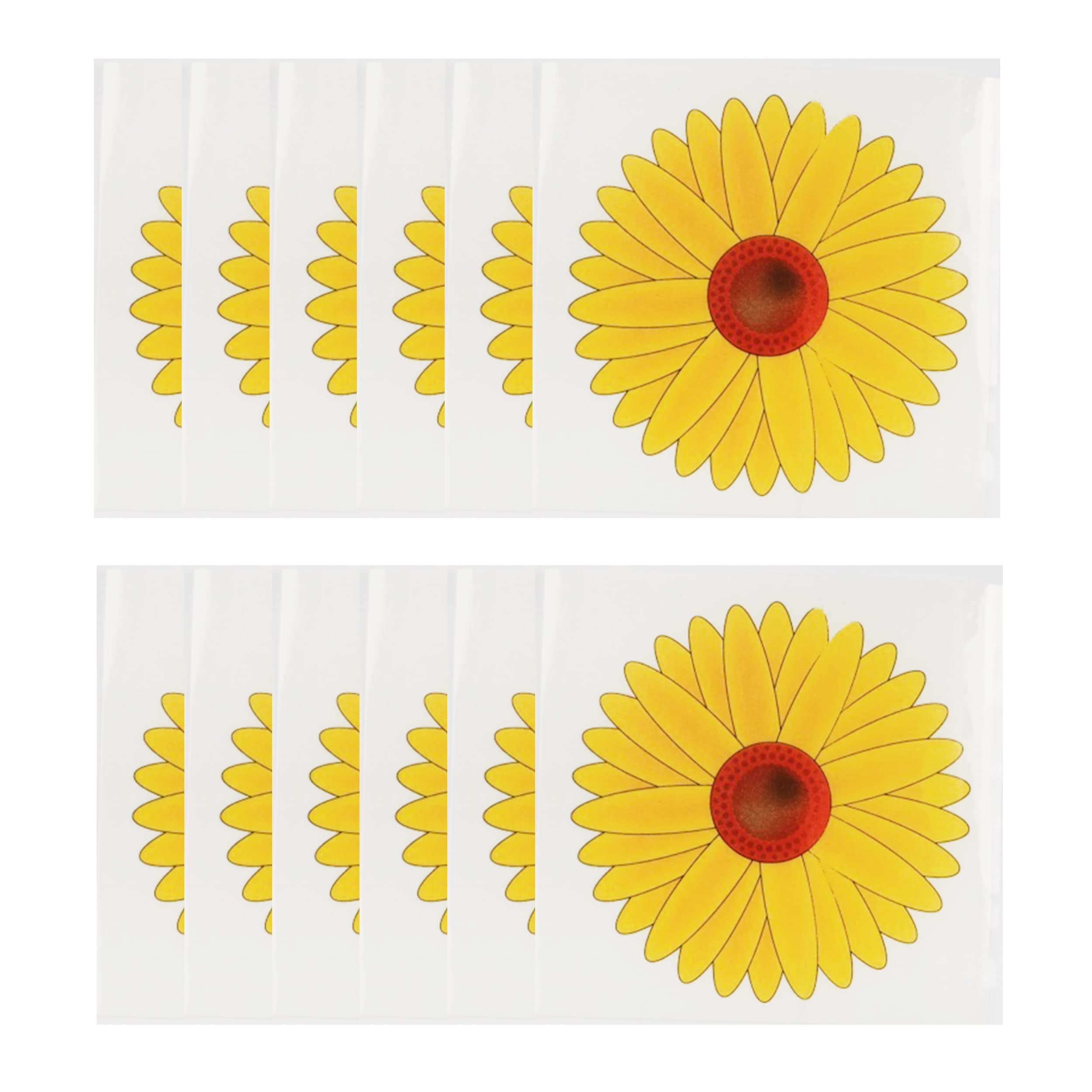 20pcs Window Fly Traps Floral Pattern Indoor Fly Trap for Home Use,Floral Pattern Design Sticky Fly Catcher Insect Flies Wasp Pest Killer