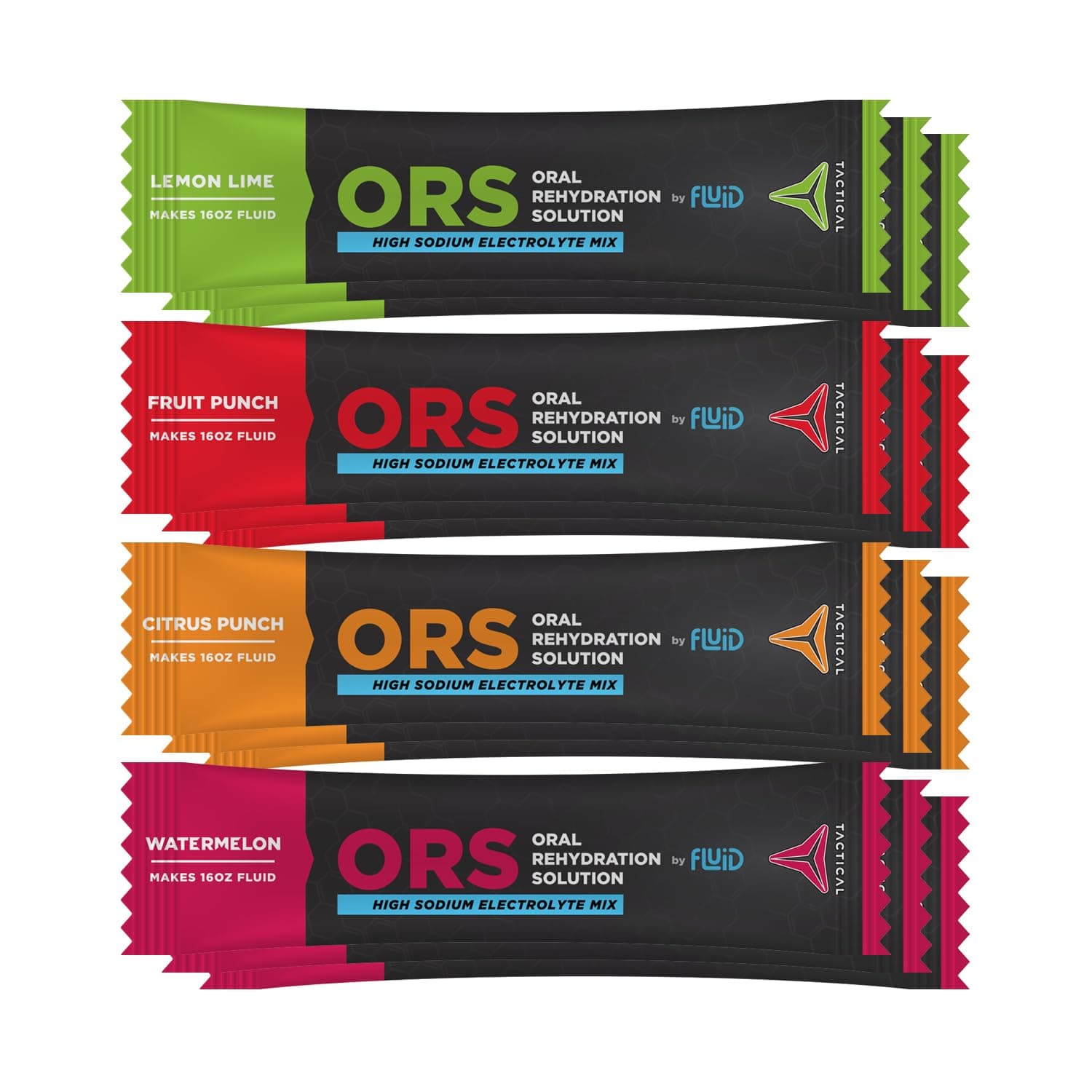ORS (Oral Rehydration Solution), Recover Faster, Extreme Dehydration Electrolytes, 12pack (4 Flavor Variety Pack)