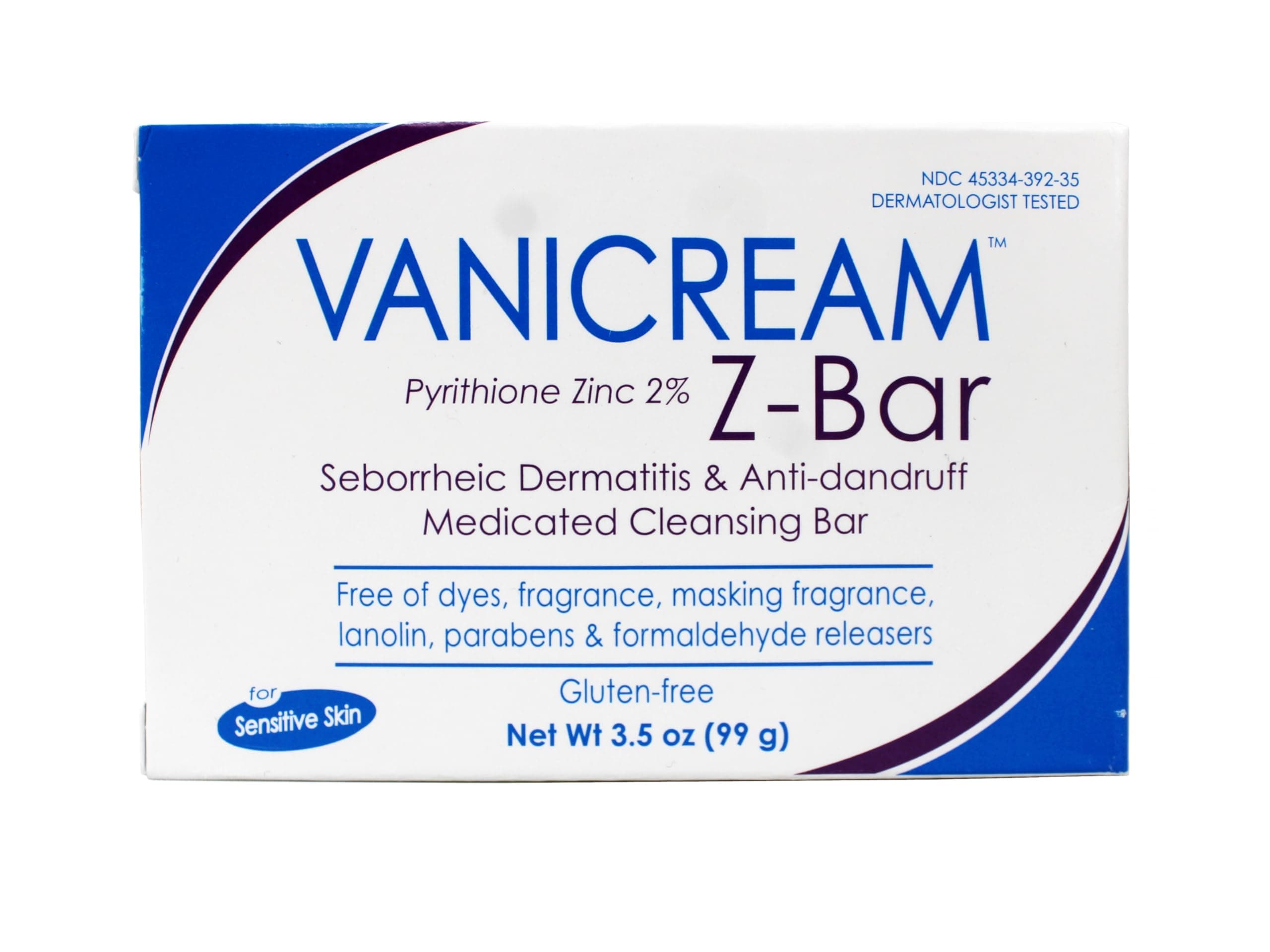 Vanicream Z-Bar Medicated Cleansing Bar - 3.36 oz