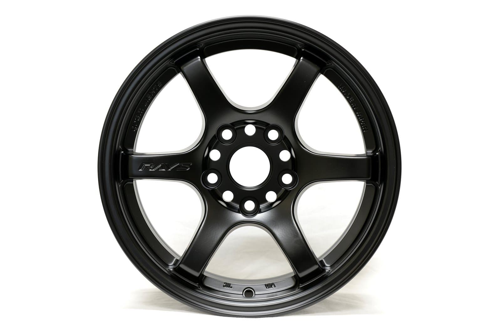 57DR Gloss Black Wheel with Painted (15 x 8. inches /4 x 100 mm, 28 mm Offset)