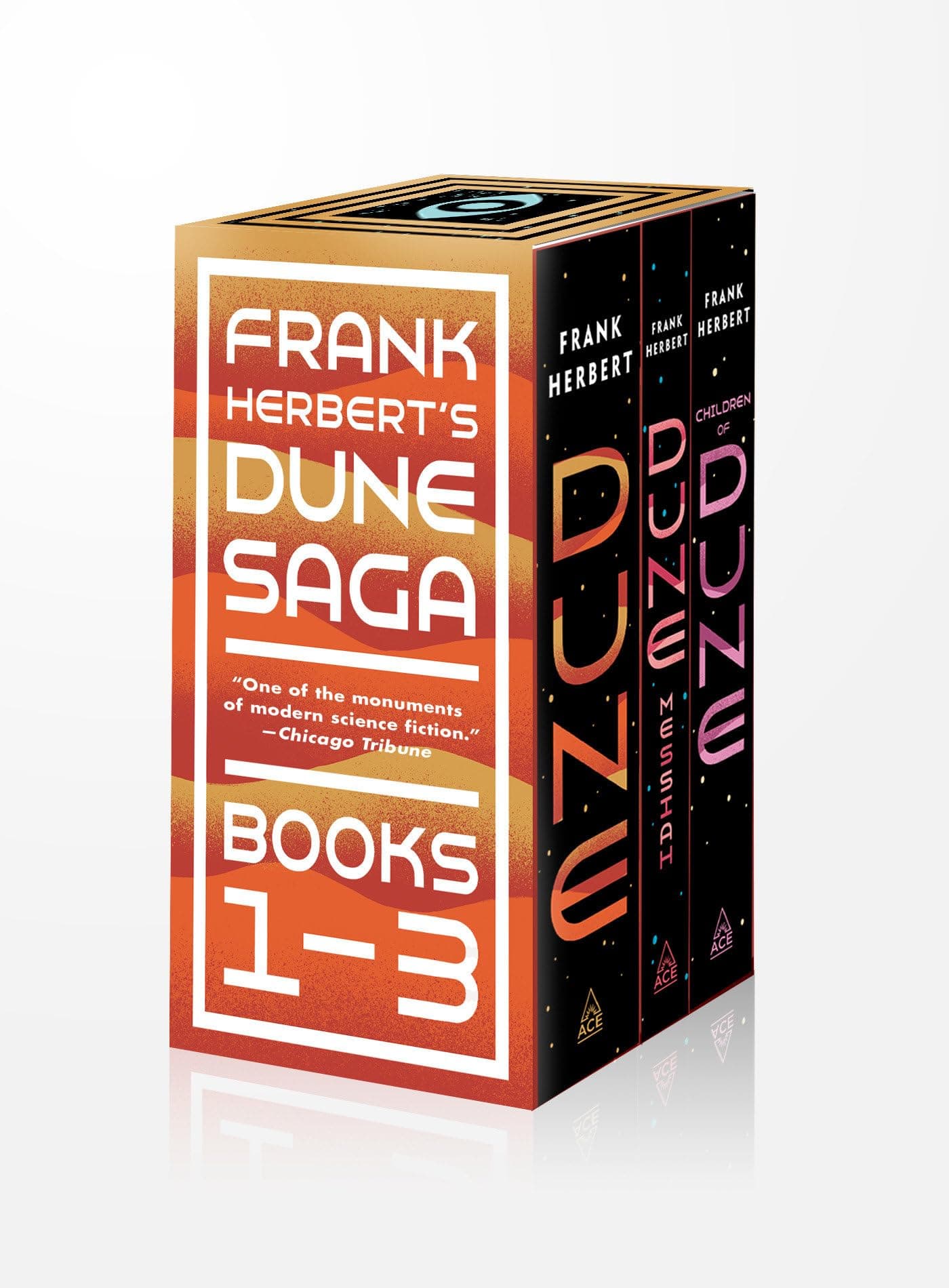 Frank Herbert's Dune Saga 3-Book Boxed Set: Dune, Dune Messiah, and Children of Dune Paperback – August 25, 2020