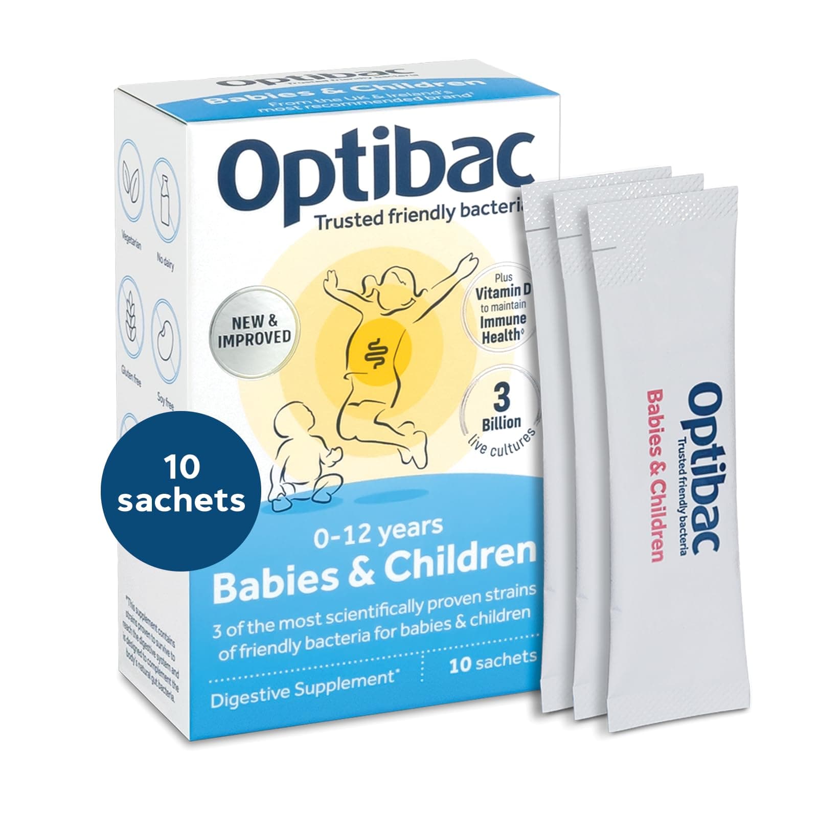OptiBacProbiotics - For Babies & Children 10 Sachets